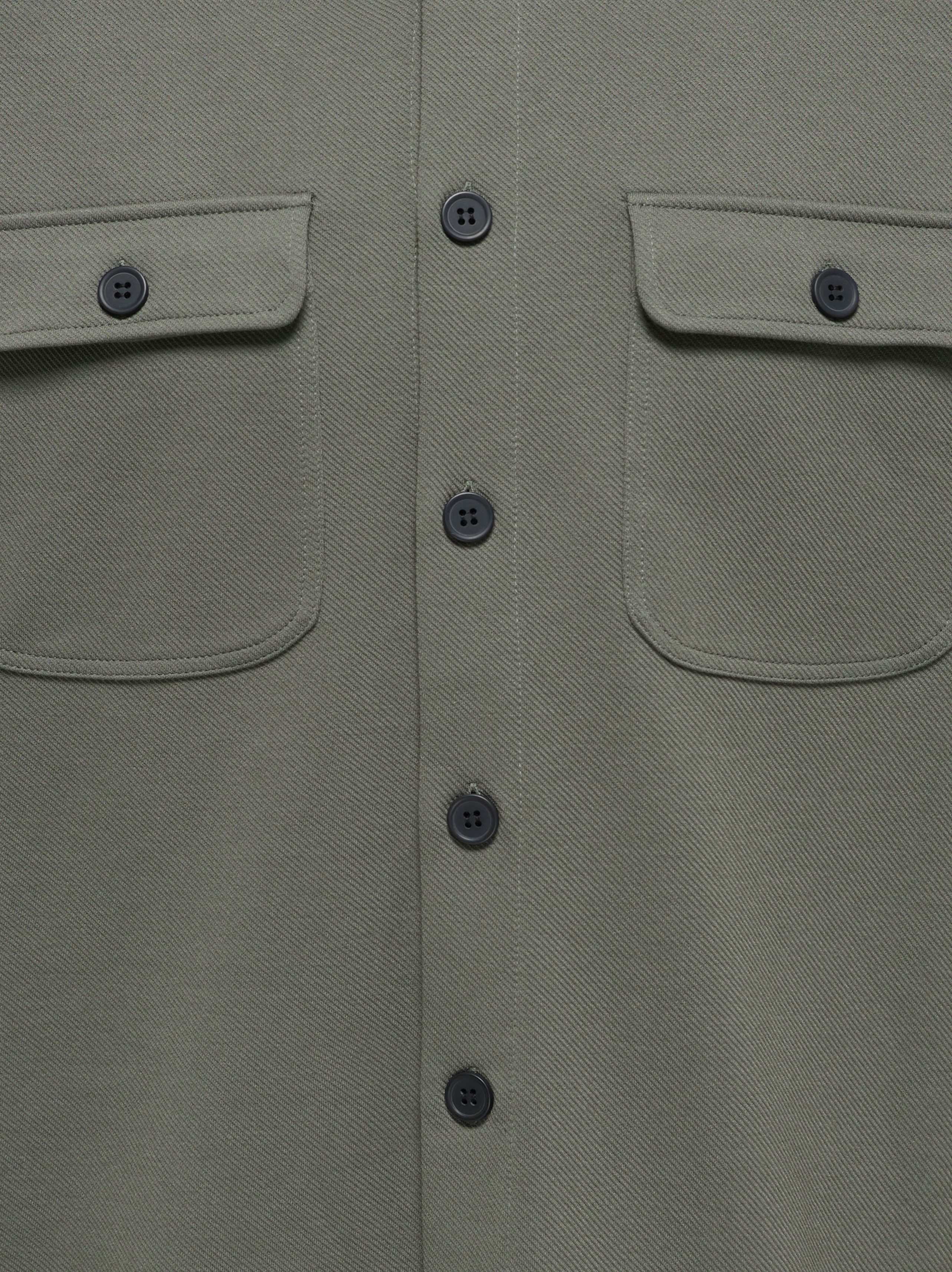 ONLY & SONS Langarmhemd ONSNEWKODYL OVERSHIRT SWEAT NOOS Materialmix, regular fit