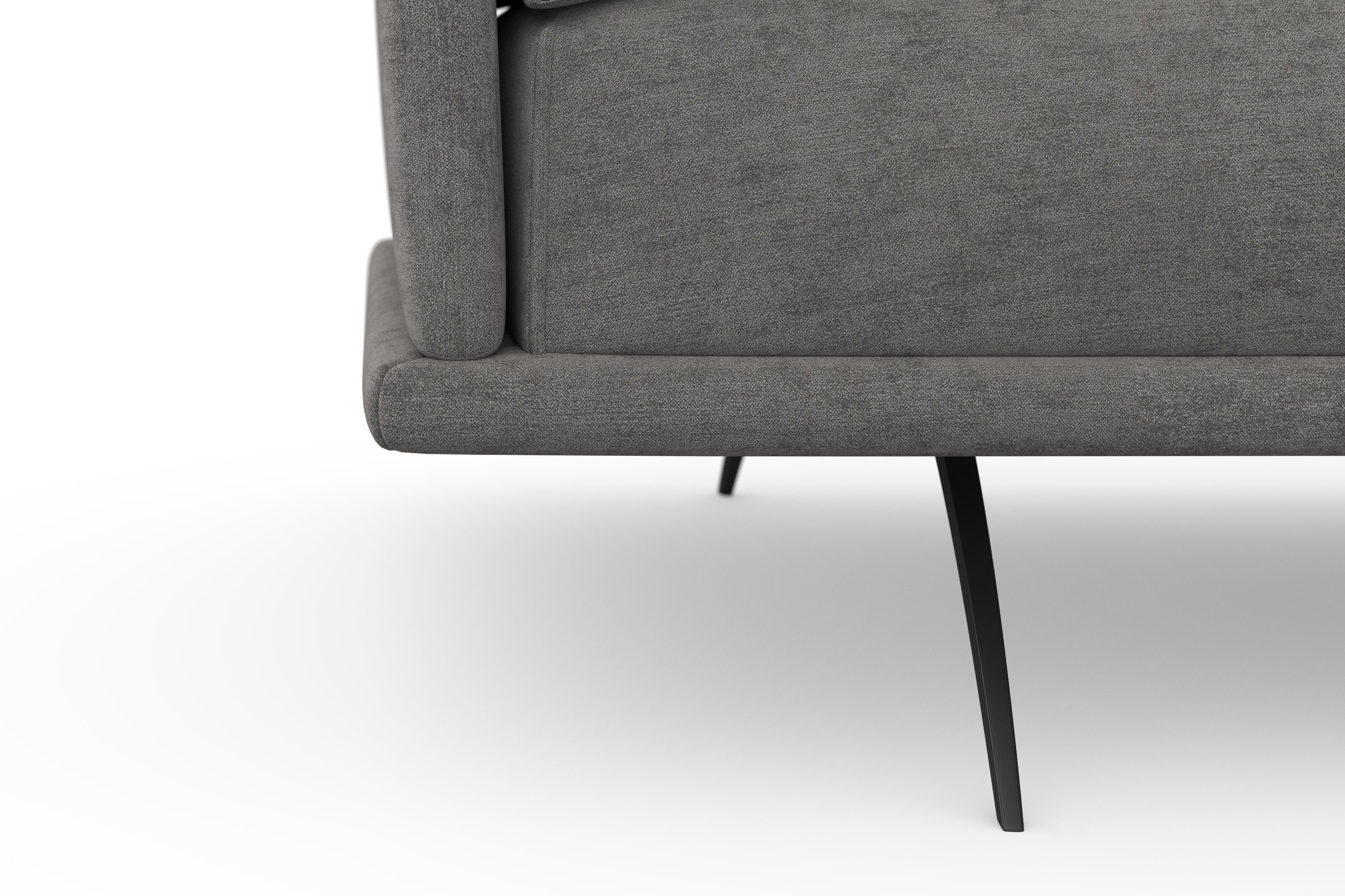 machalke® Ecksofa benito, mit Sockel bezogenem