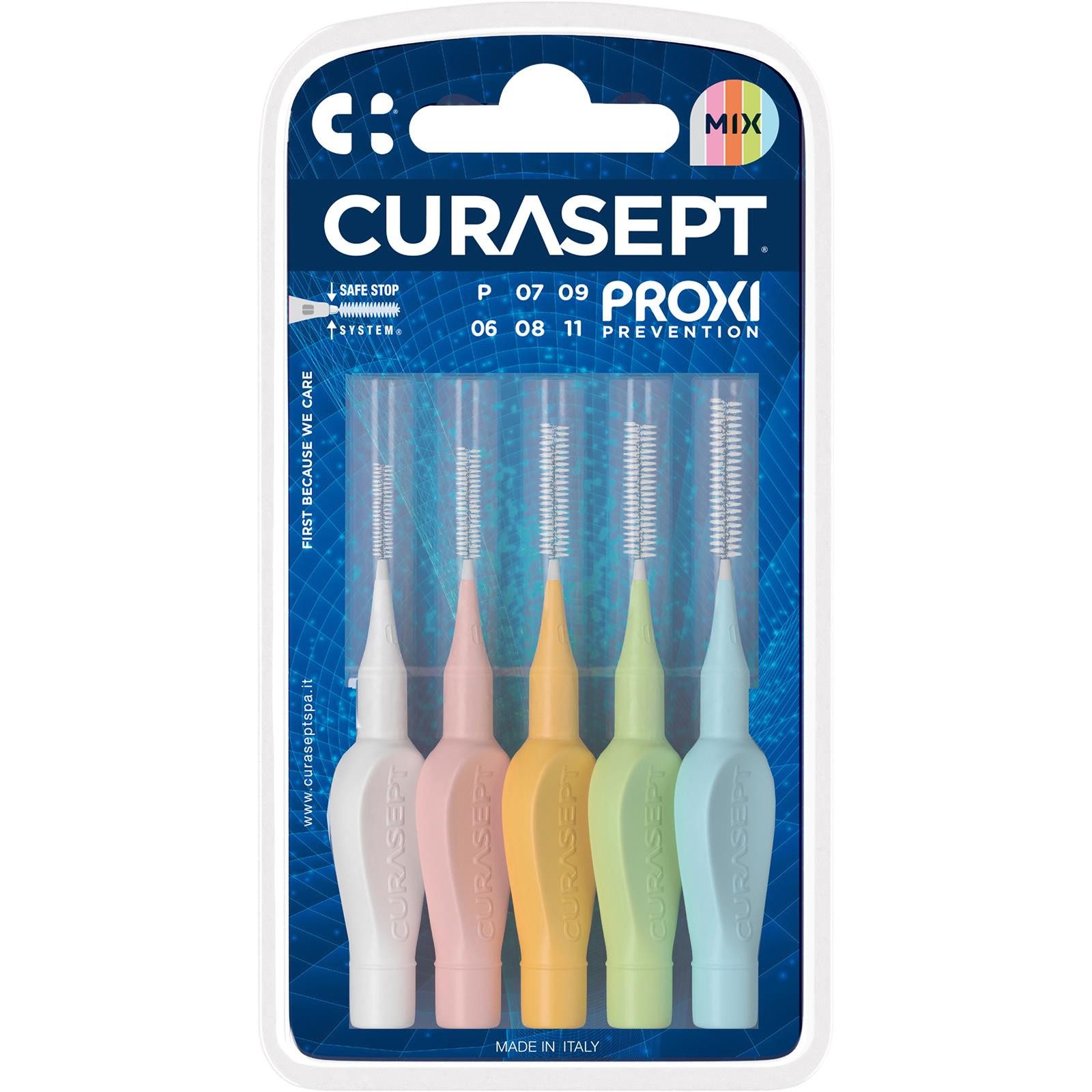 Curasept Interdentalbürsten Curasept Proxi Interdentalbürsten 5 Stück 0,6 mm bis 1,1 mm gemischt