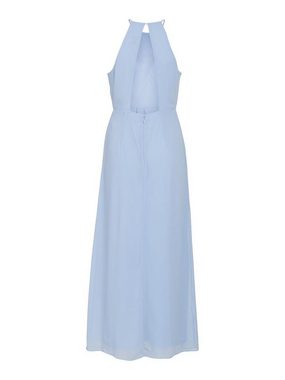 Vila Shirtkleid Maxi Kleid Abschluss Hochzeitsgast Dress VIMILINA (lang) 5478 in Blau