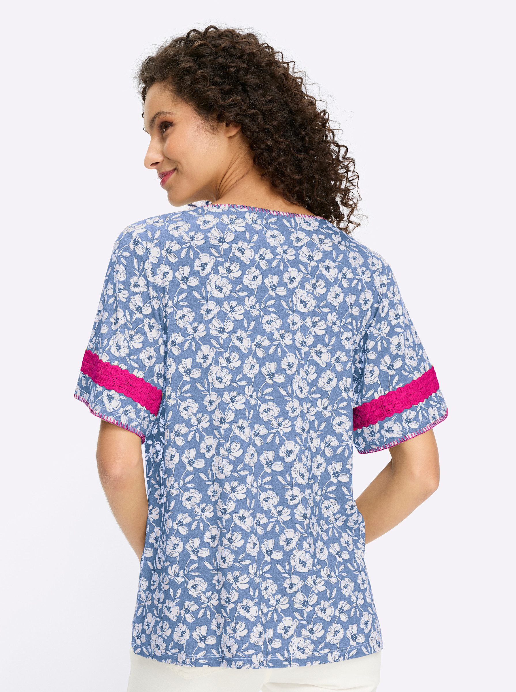 heine T-Shirt Druck-Shirt Kurzarm