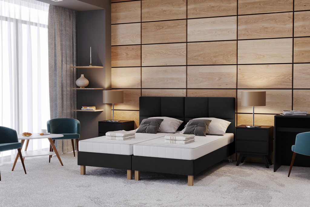 TRADA Boxspringbett Hotelbett mit Bettverbindungssystem 100x200 günstig online kaufen