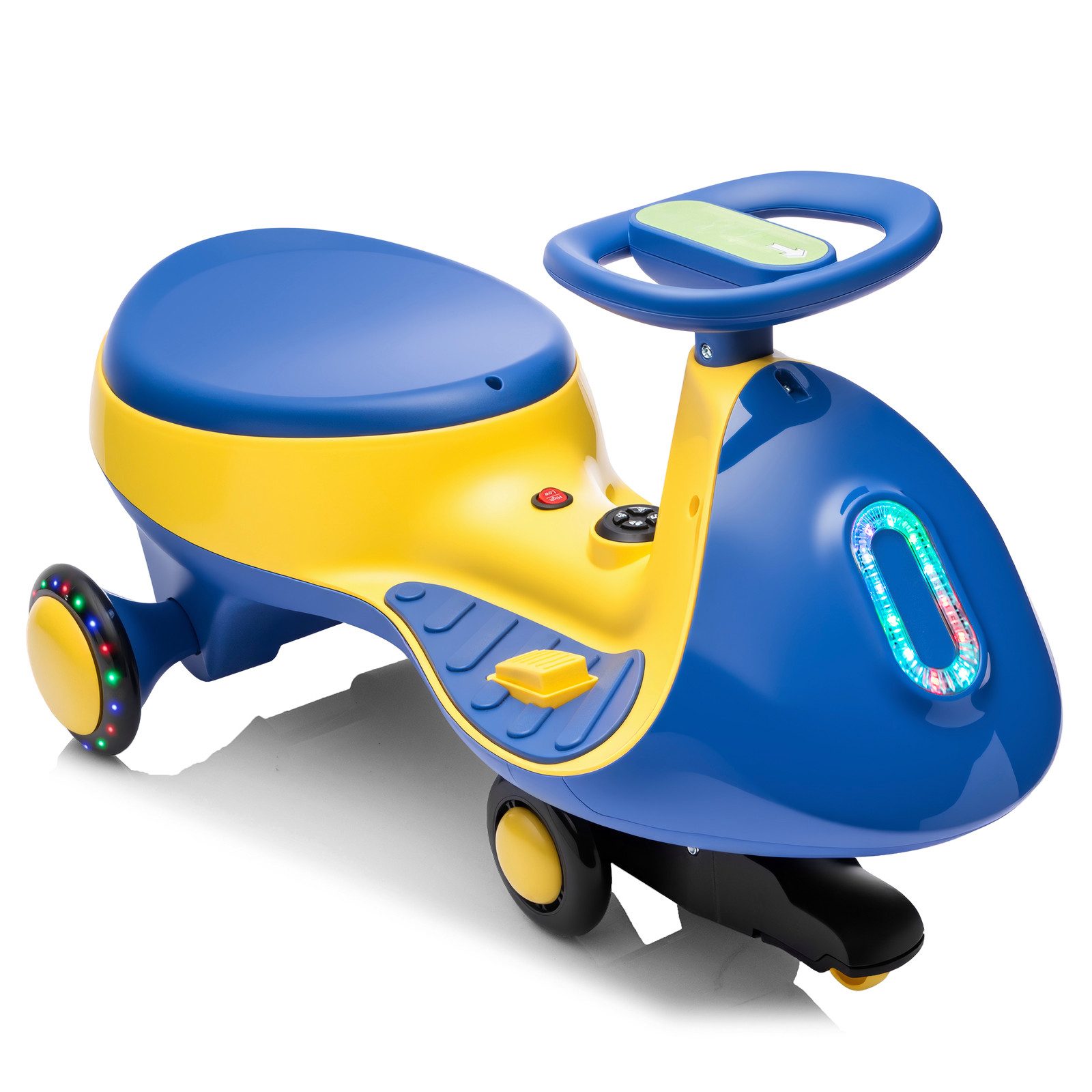 LALAHO Elektro-Kinderauto Elektro-Kinderauto, 12V Musik Bluetooth Lautstarke Licht/ Beleuchtung