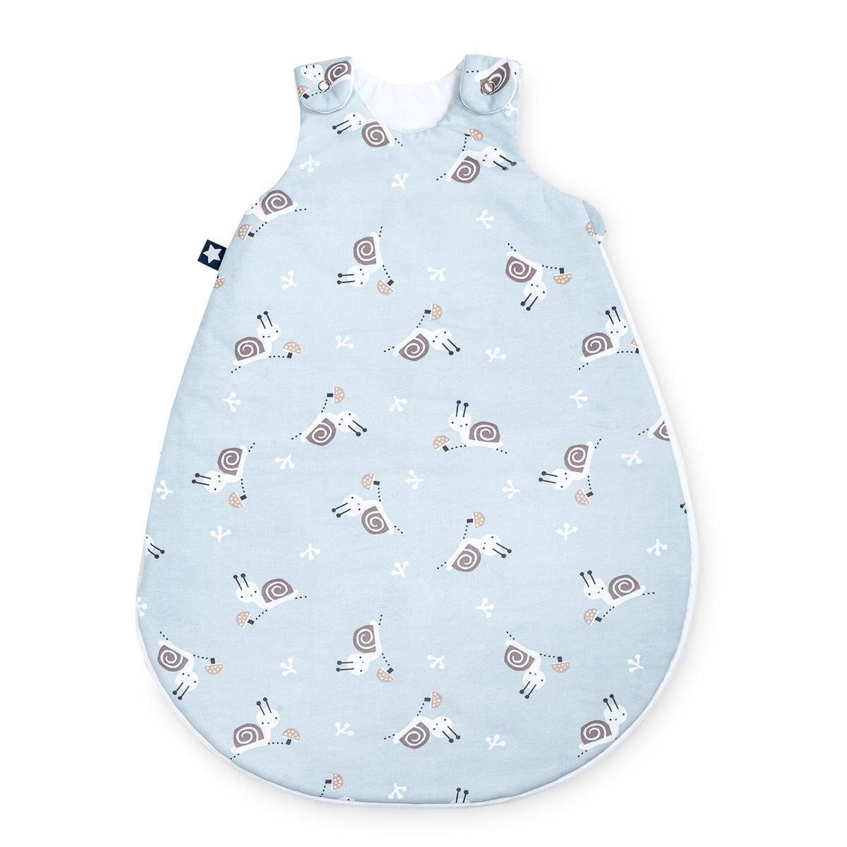 Julius Zöllner Babyschlafsack Schnecke Babyschlafsack Sky 50x56 (Packung, 1 tlg), Babyschlafsack Sky 50x56