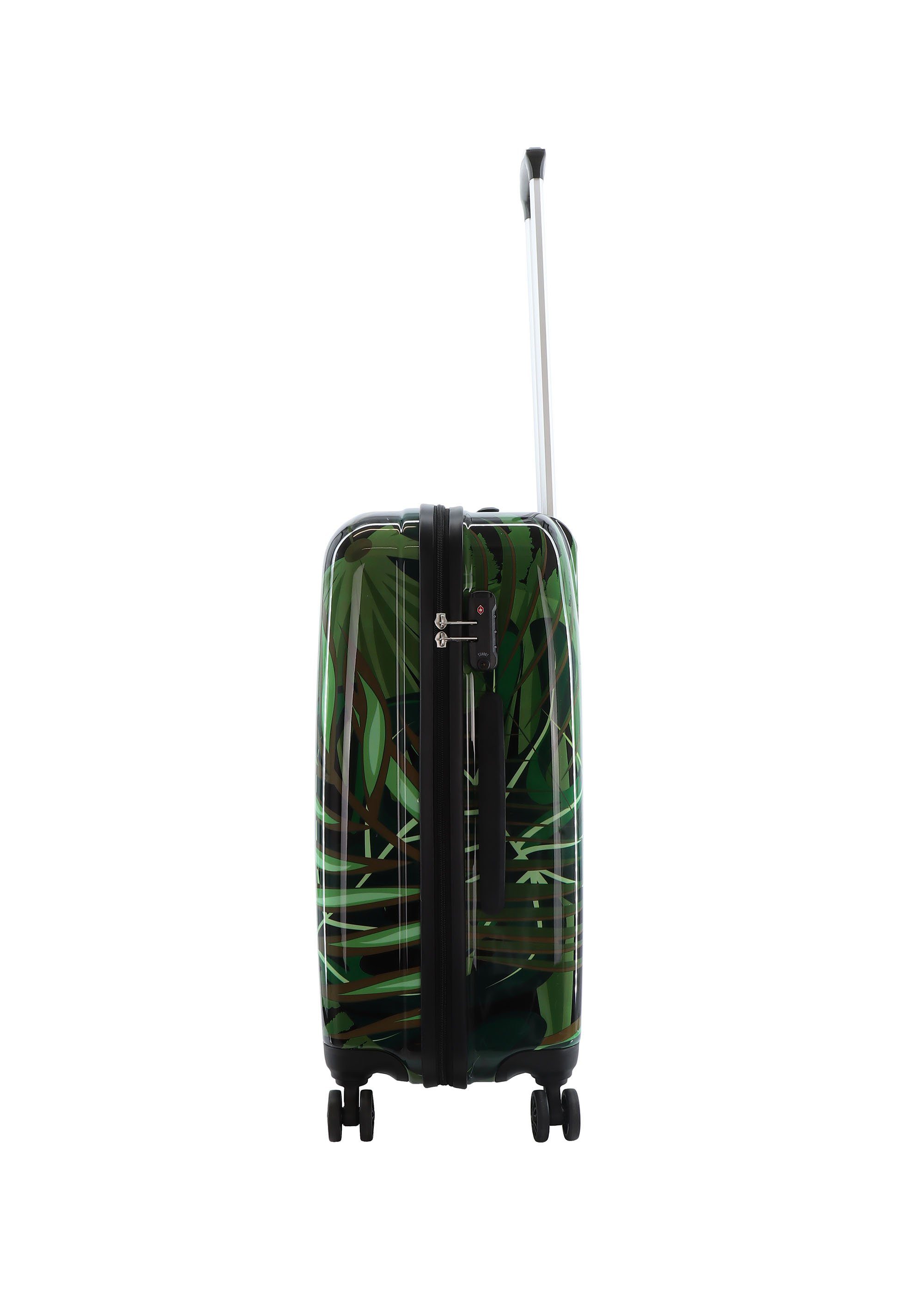 Palm Saxoline® Leaves, praktische Koffer Teleskop-Griff Mit