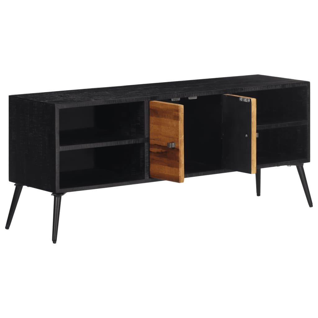 vidaXL TV-Schrank TV-Board 112x31x45 cm Recyceltes Massivholz Teak günstig online kaufen