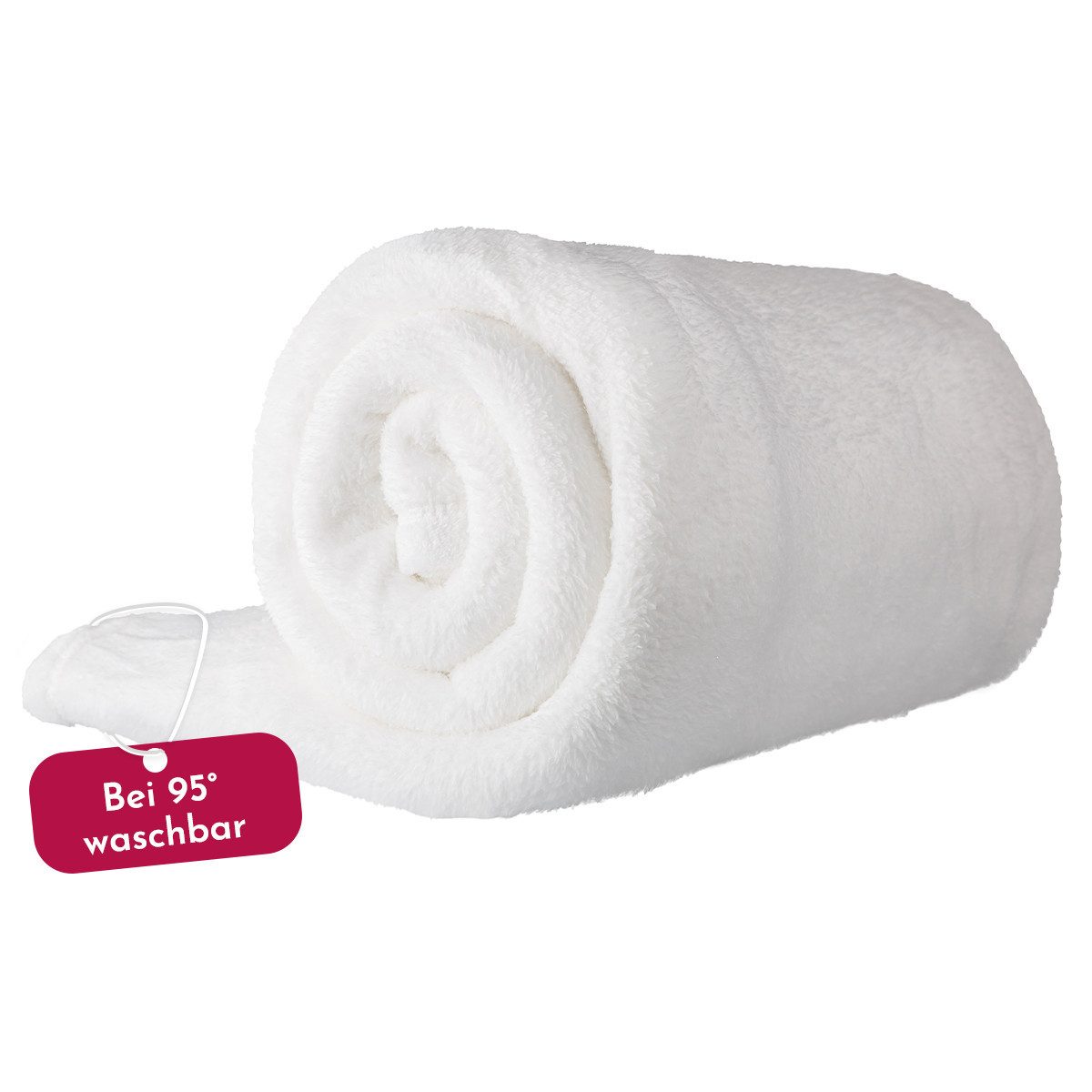 Wohndecke Kuscheldecke aus 100% Polyester, 150x220 cm