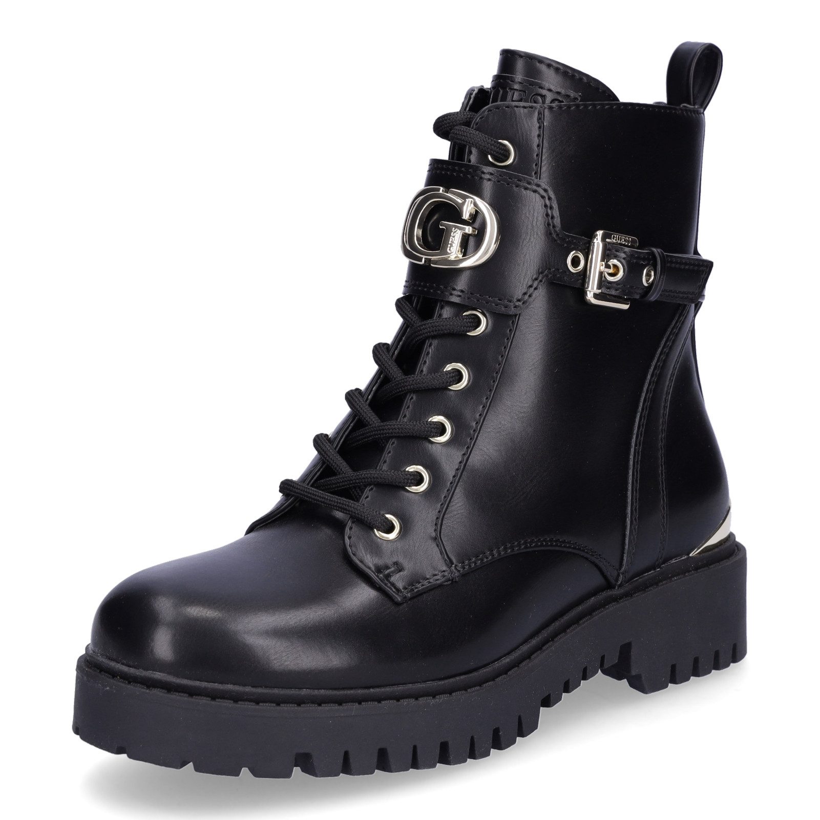 Guess Guess Damen Schnürboot Olanna schwarz Schnürboots