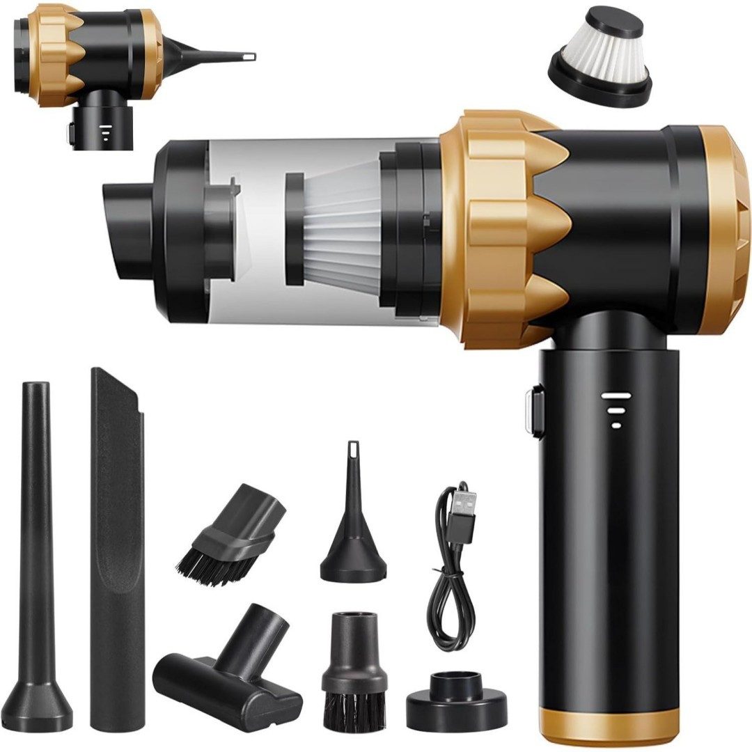 Kityhome Handstaubsauger Kabelgebundener Handstaubsauger, 18.000Pa - Auto Bürstenlosem Motor, Konstant volle Power durch Kabelanschluss