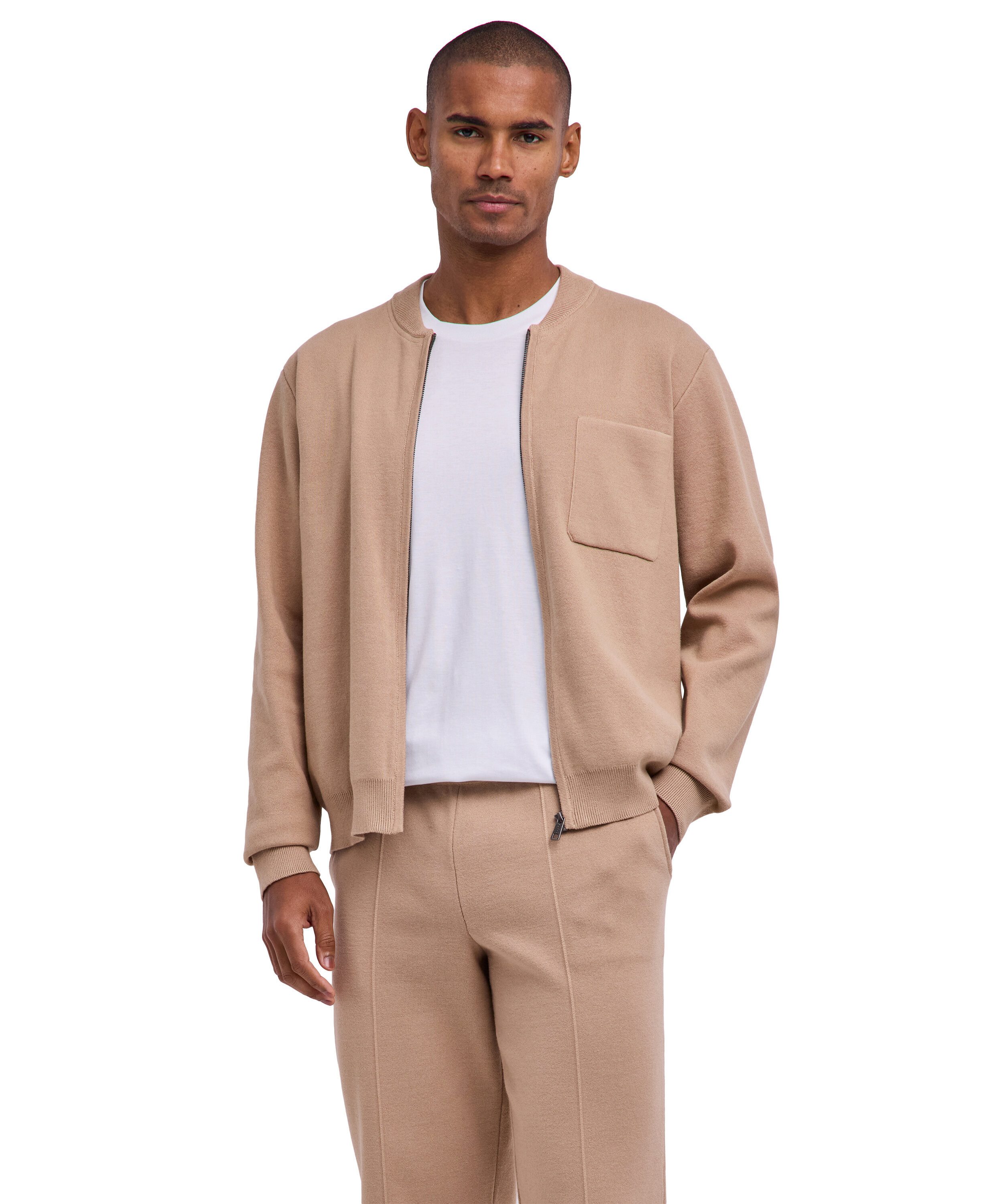 FALKE Strickjacke Cotton Knit (1-tlg)