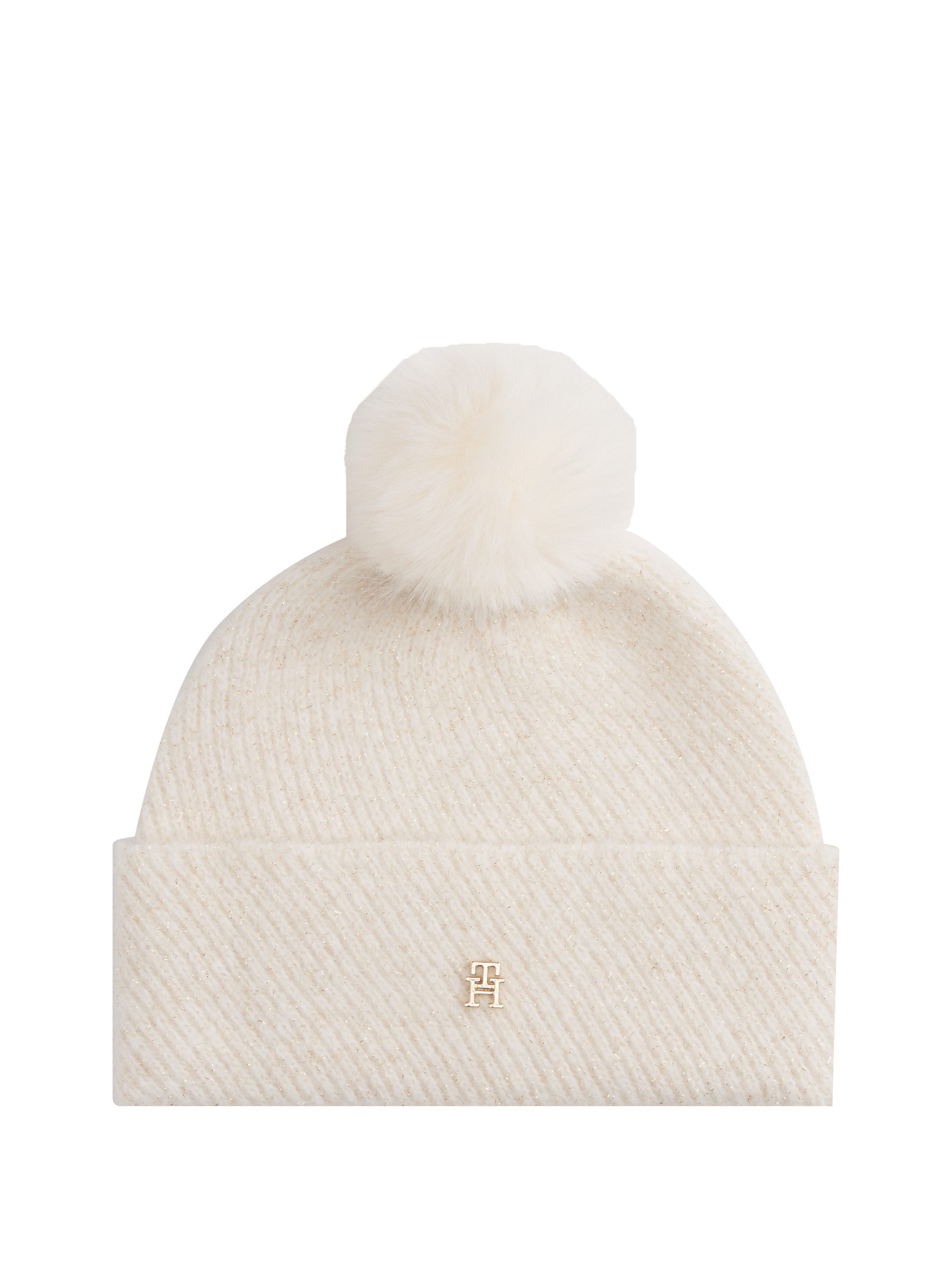 Tommy Hilfiger Beanie POM POM LUREX günstig online kaufen