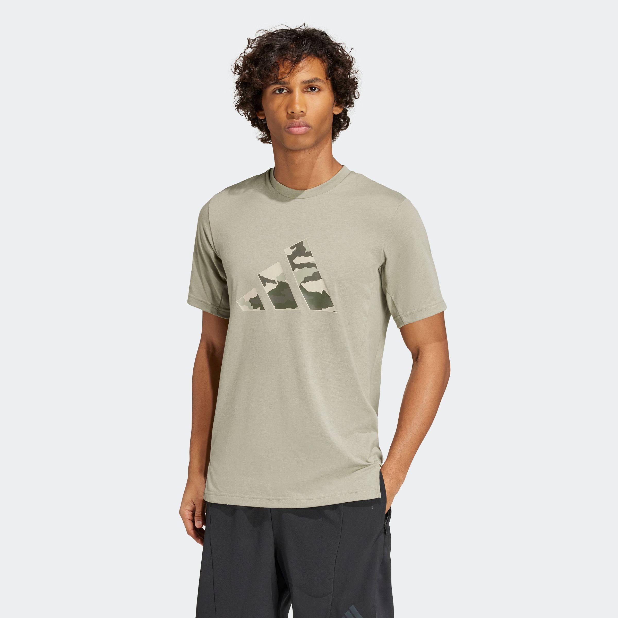 adidas Performance T-Shirt CAMO BIG LOGO günstig online kaufen