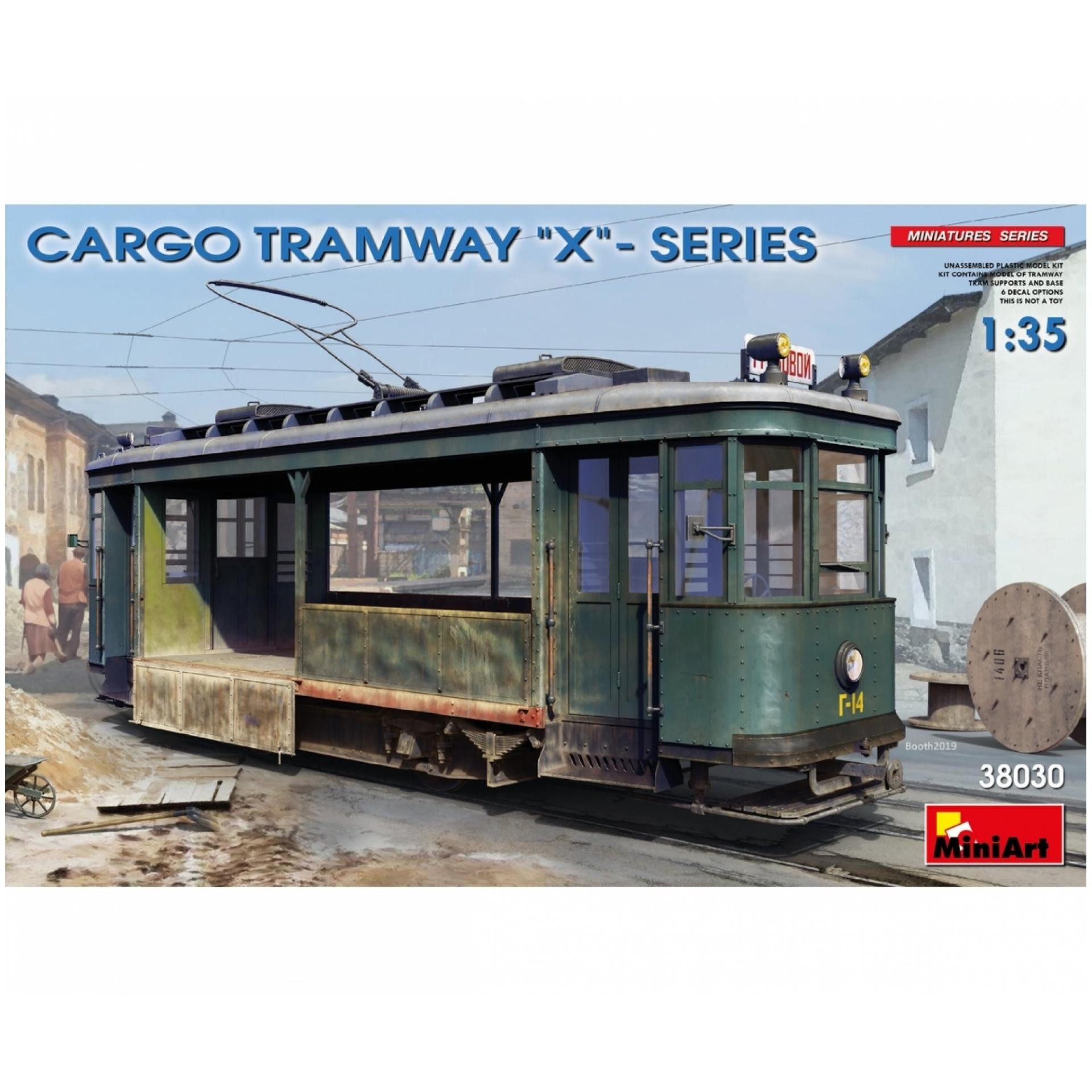 MiniArt Modellbausatz Cargo Tramway X-Series / 1:35, Maßstab 1:35