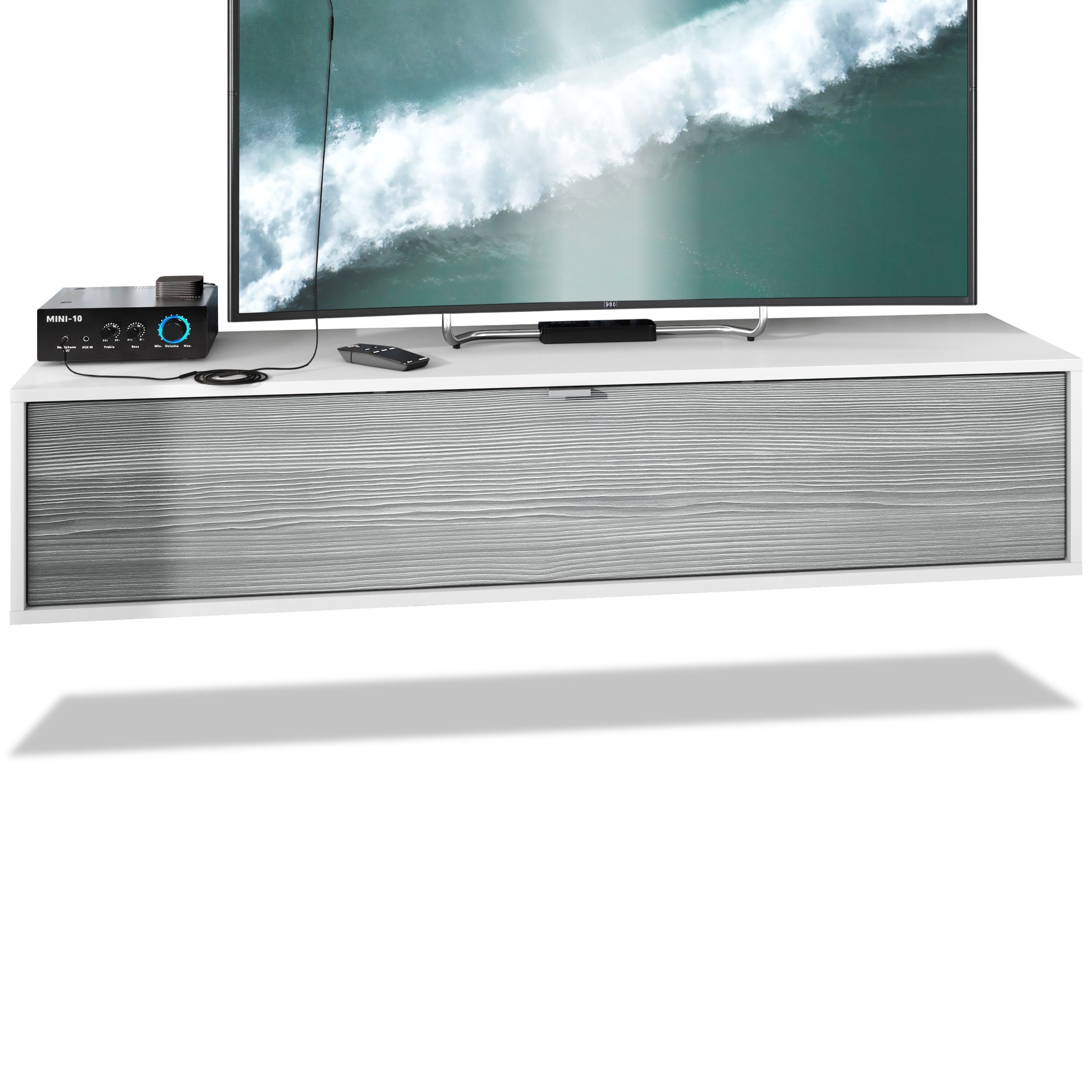 Vladon Lowboard Lana 1400 (TV-Kommode, mit günstig online kaufen