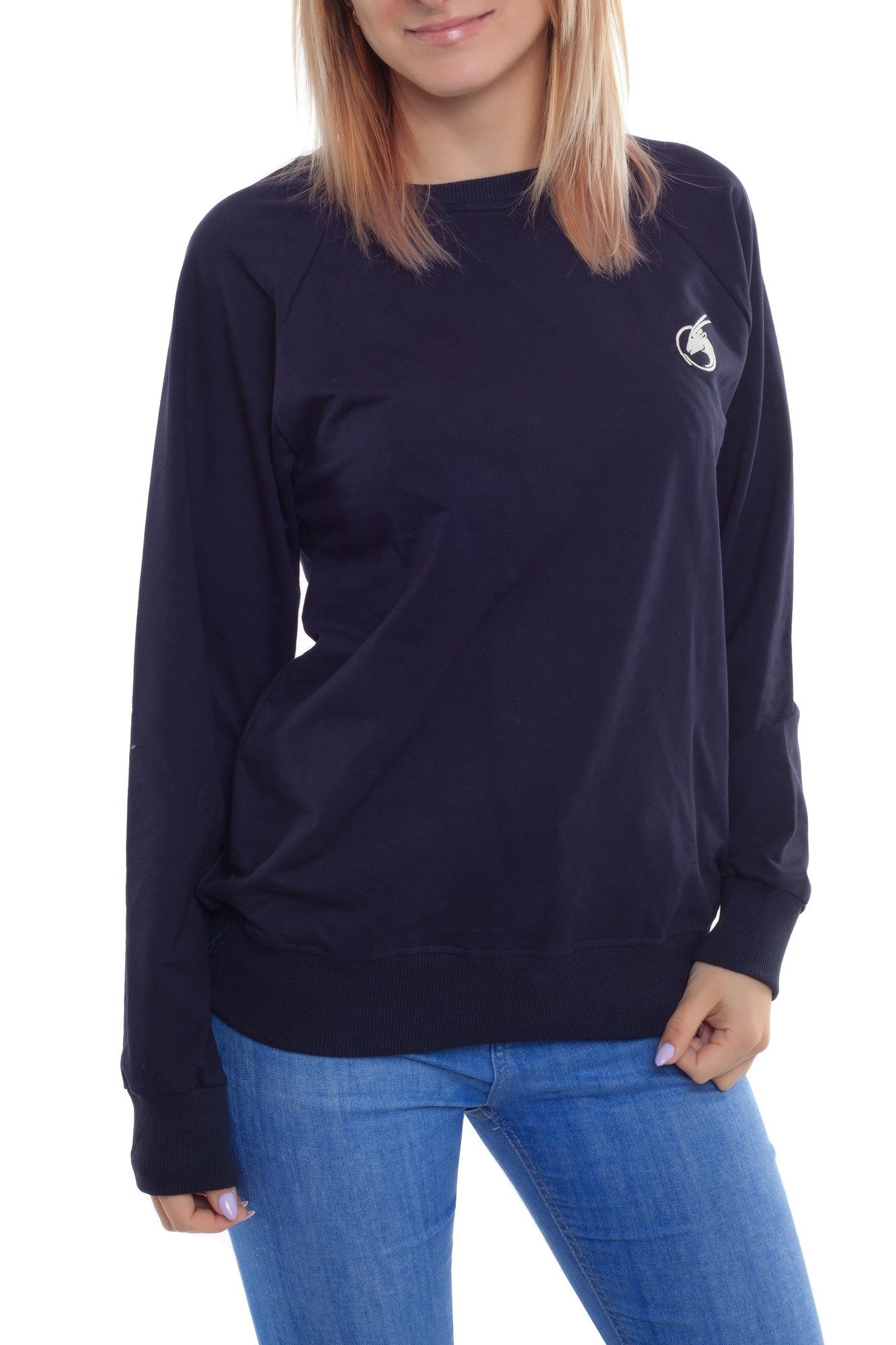 Bongual Sweatshirt Sweater mit Rundhals