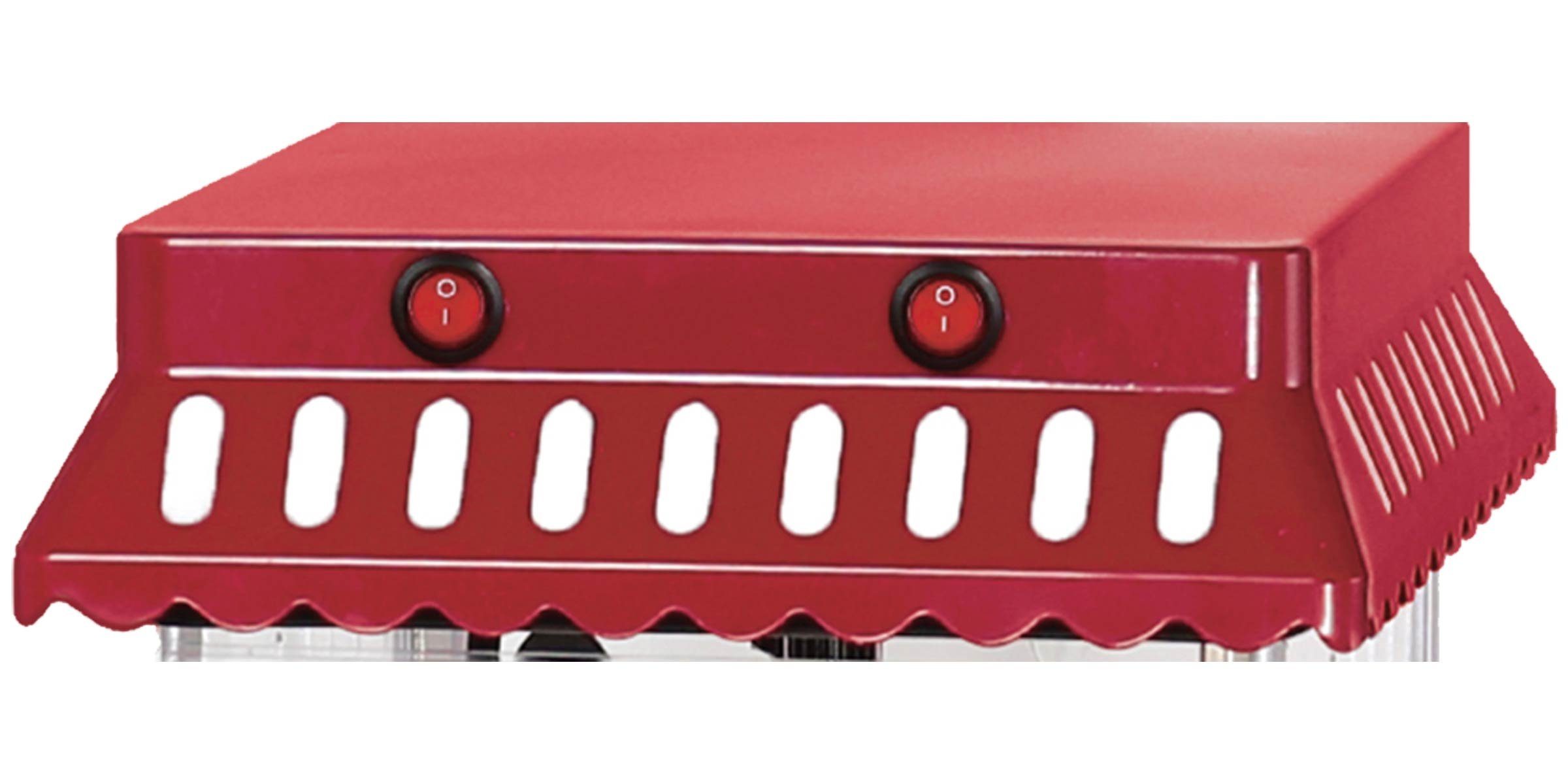 EPIQ Popcornmaschine 80001270 XXL Retro Popcorn-Maker, Popcorn-Maschine-Wagen