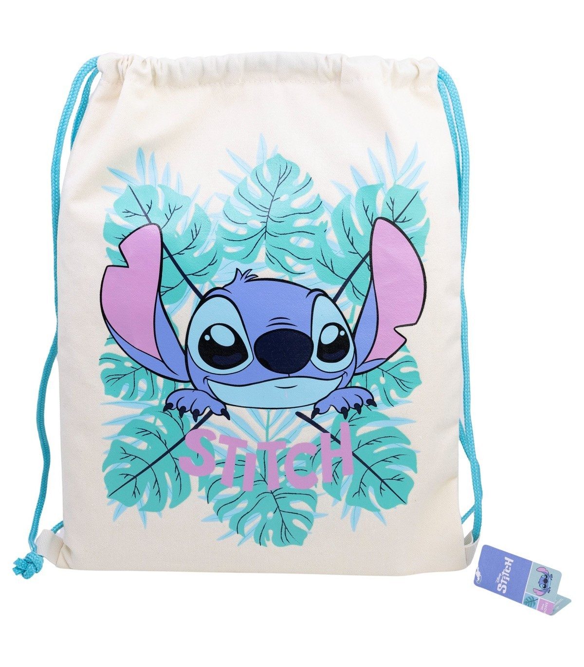 Disney Turnbeutel Stitch Kinder Lunchbeutel Isolierbeutel für Snacks und Mahlzeiten (Packung)