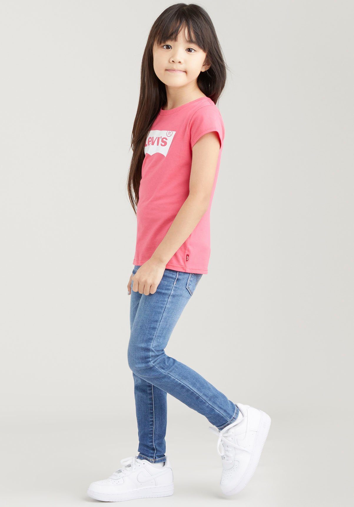 blue HIGH 720™ RISE Kids mid GIRLS for Stretch-Jeans SUPER Levi's® used SKINNY
