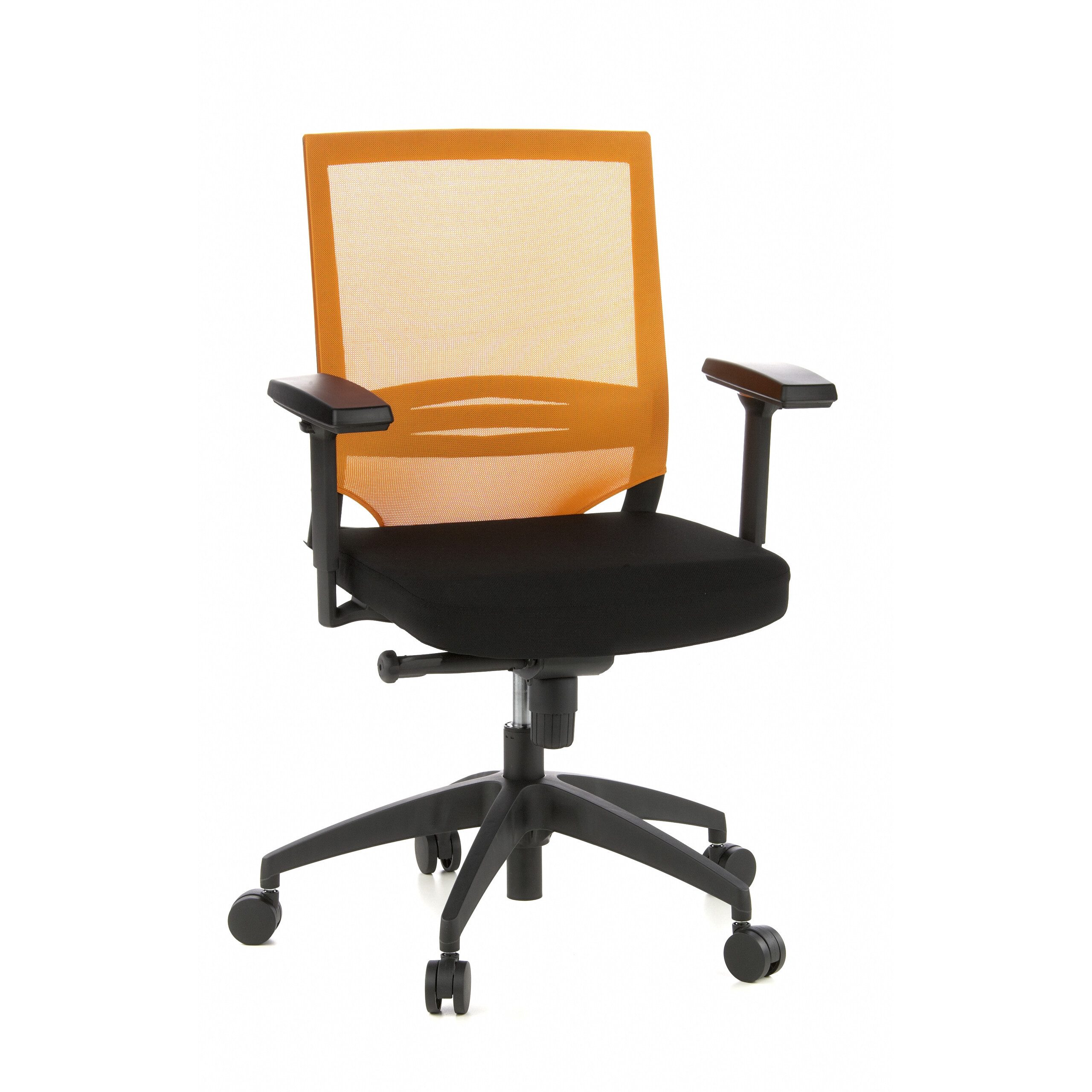 hjh OFFICE Drehstuhl Profi Bürostuhl PORTO BASE Stoff/Netzstoff (1 St), Ergonomischer Chefsessel, Schreibtischstuhl höhenverstellbar