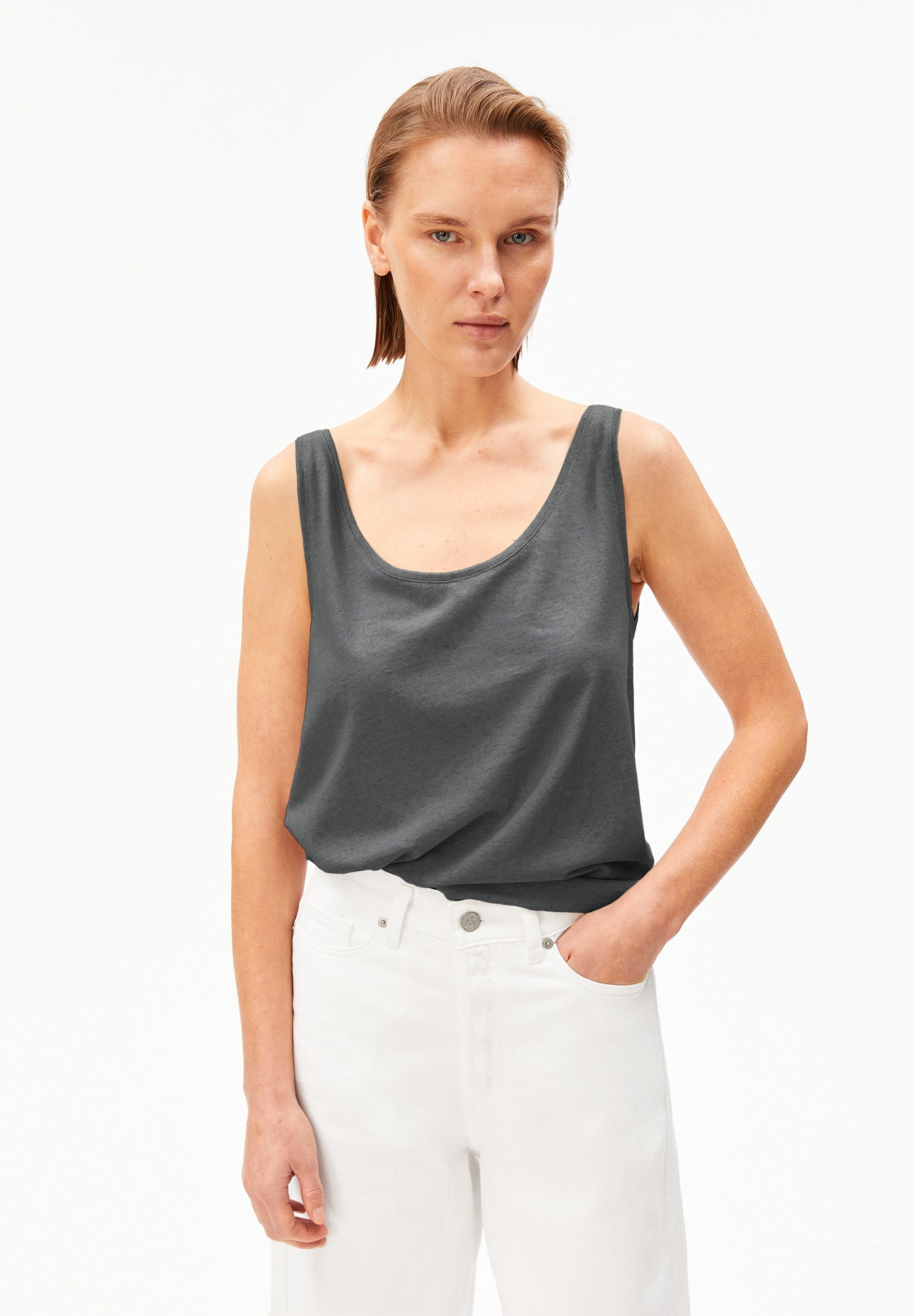 Shirttop LINO BLEND Leinen-Mix