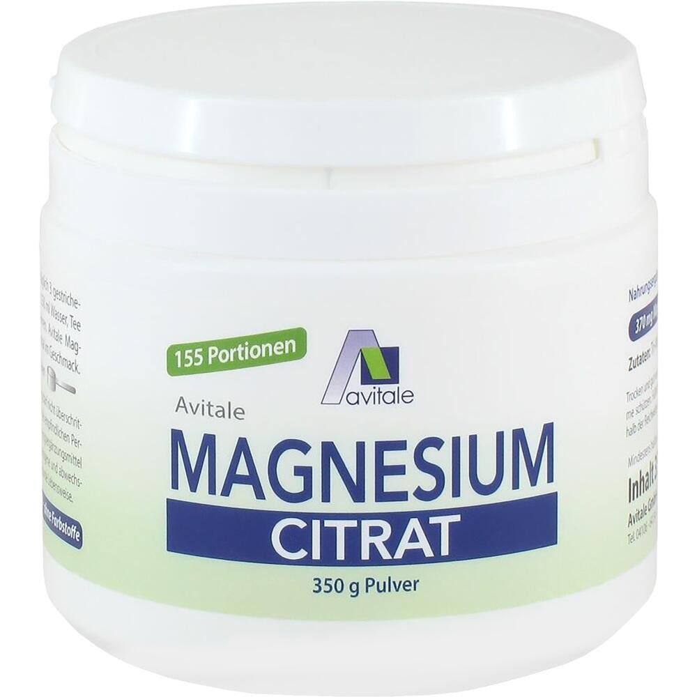 Avitale GmbH MAGNESIUMCITRAT Pulver Pulver, 350 g