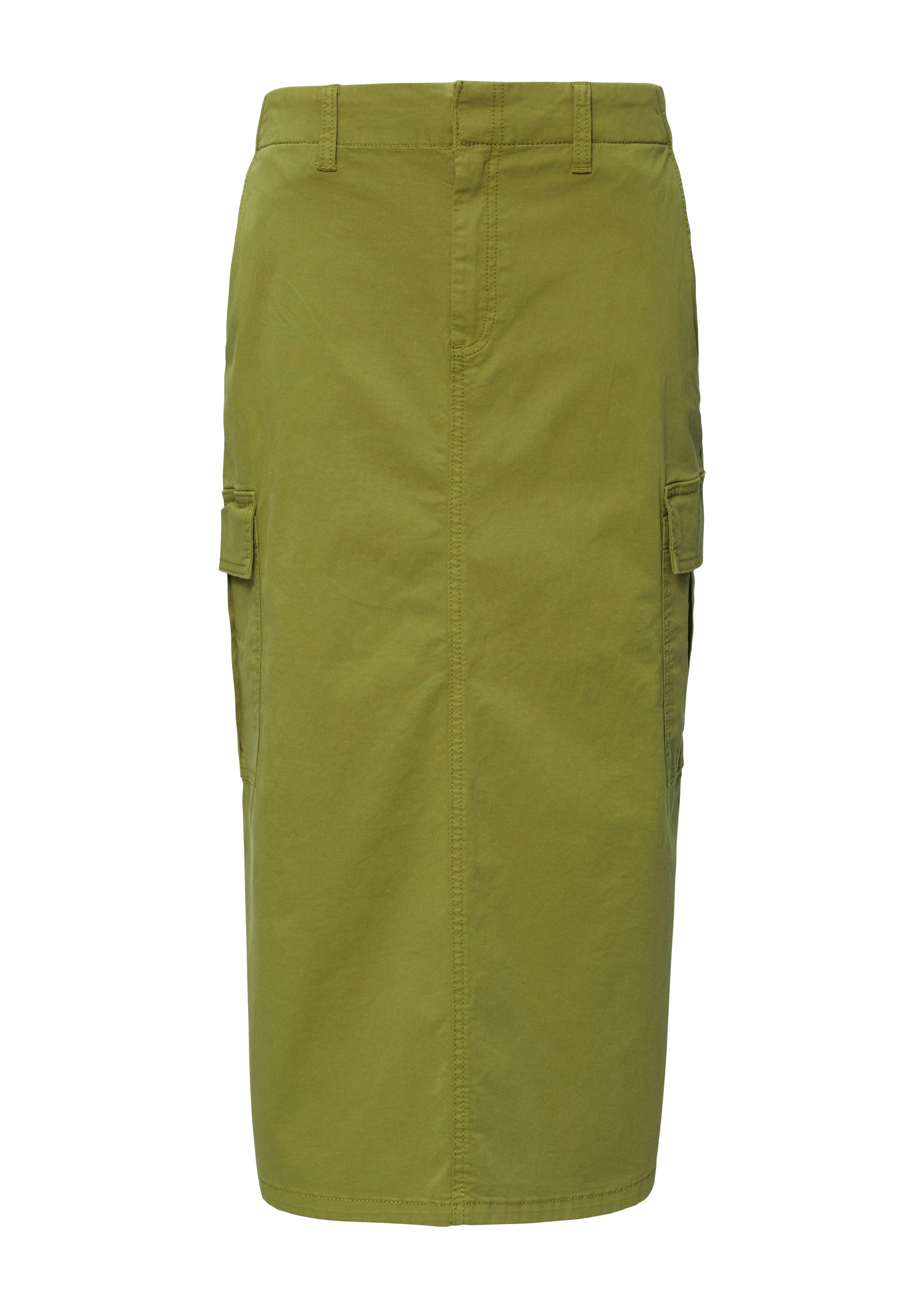 s.Oliver Midirock Rock Midi-Cargorock mit Gehschlitz