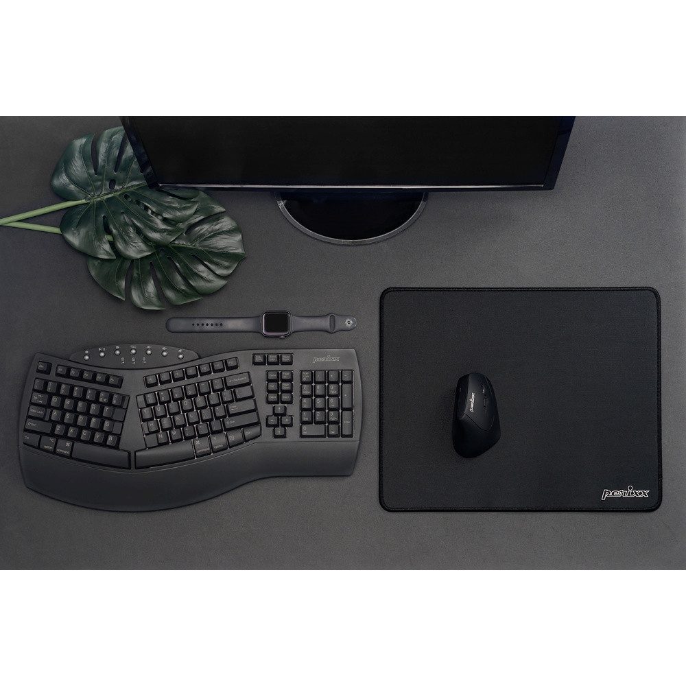 Perixx Mauspad Perixx DX-1000 XL Gaming-Mauspad Schwarz