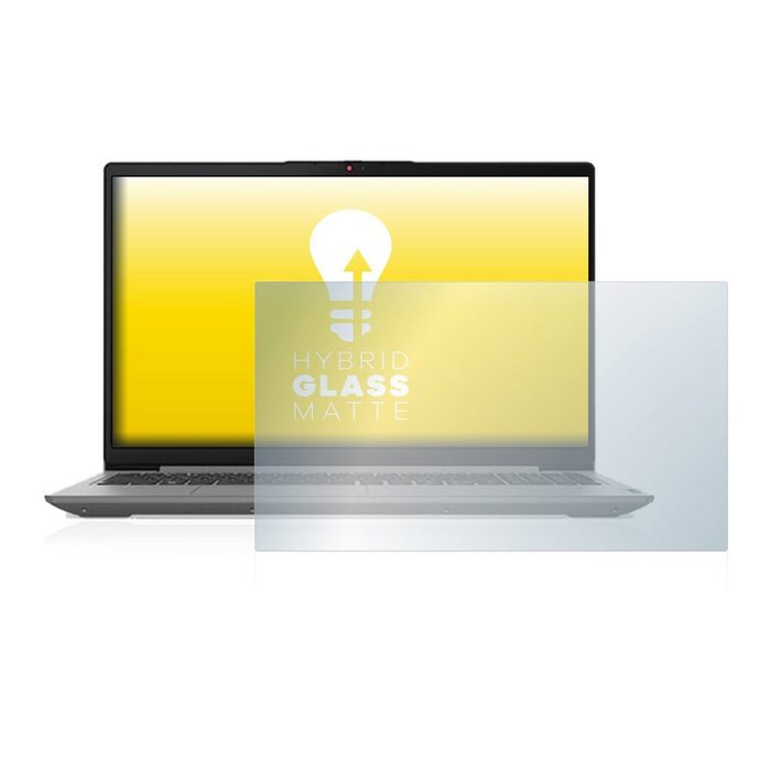 upscreen flexible Panzerglasfolie für Lenovo IdeaPad 3 Gen 7 15" Displayschutzglas Schutzglas Glasfolie matt entspiegelt
