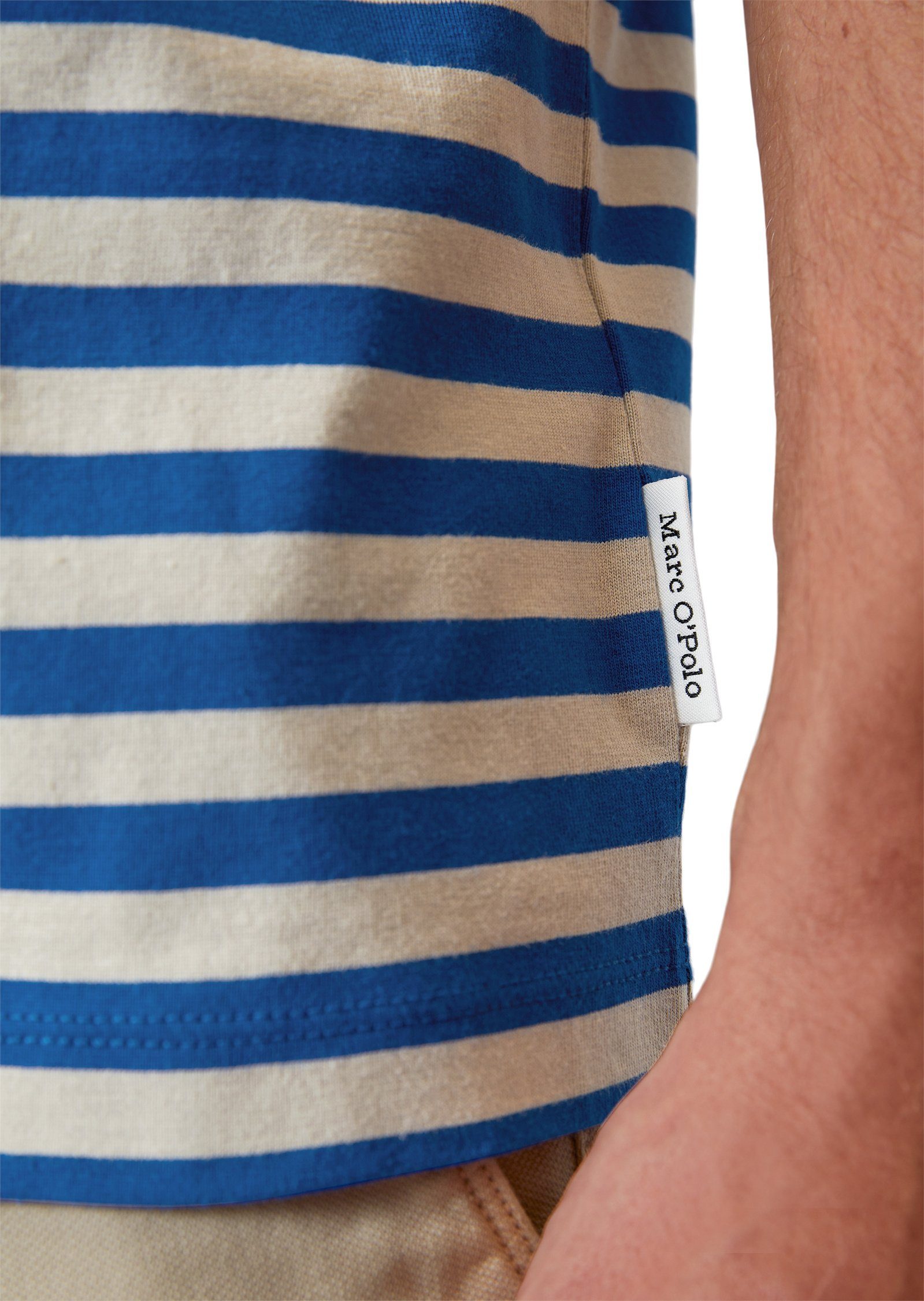 O'Polo in schwerer blau Heavy-Jersey-Qualität Marc T-Shirt