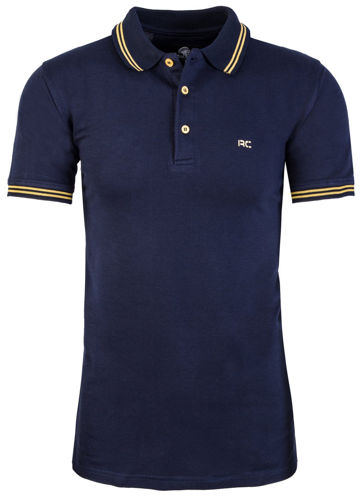 Rock Creek T-Shirt Herren T-Shirt mit Polokragen H-177
