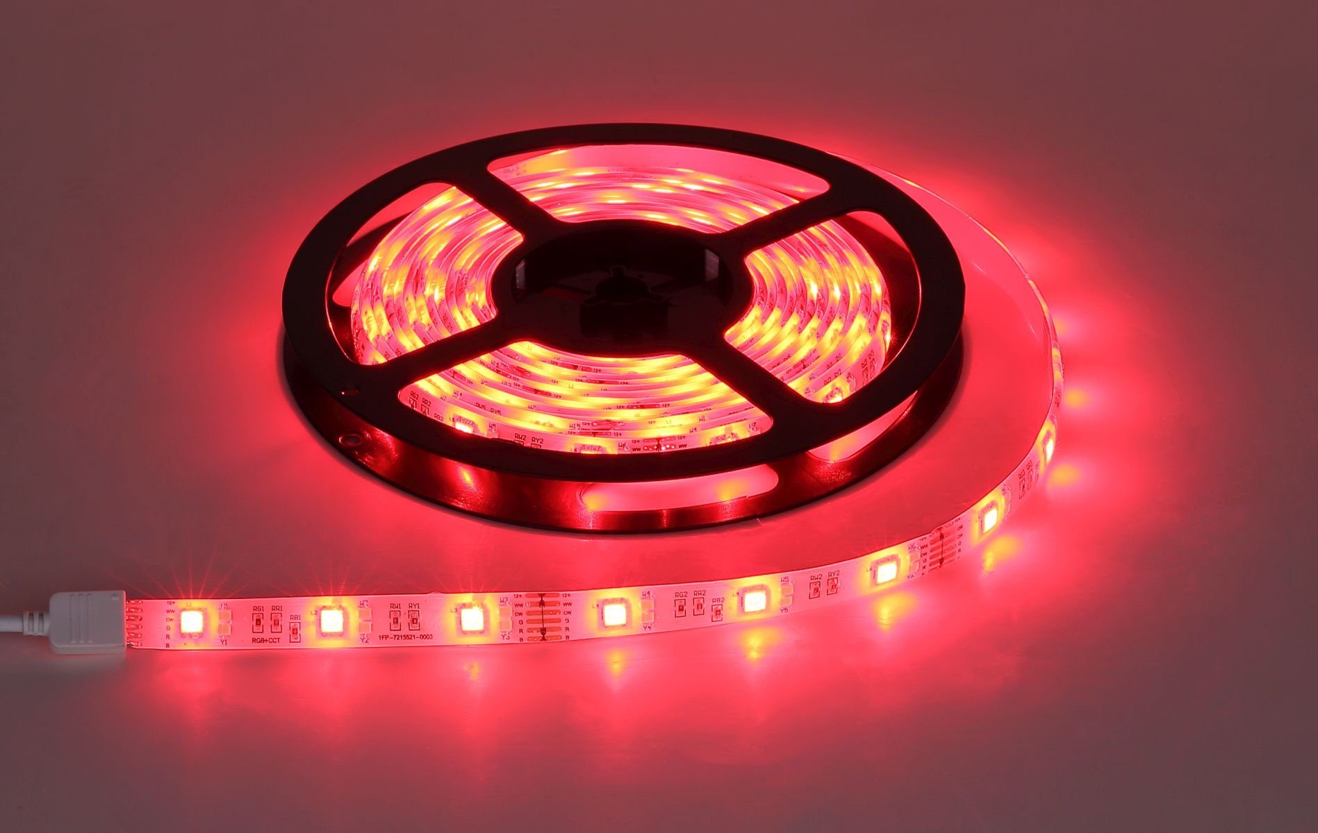 Globo Lichterkette Lichtband Stecker LED selbstklebend Farbwechsel LED-Band dimmbar