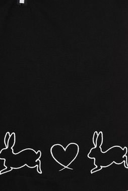 Hell Bunny A-Linien-Rock Hop Along Retro Vintage Besticktes Motiv
