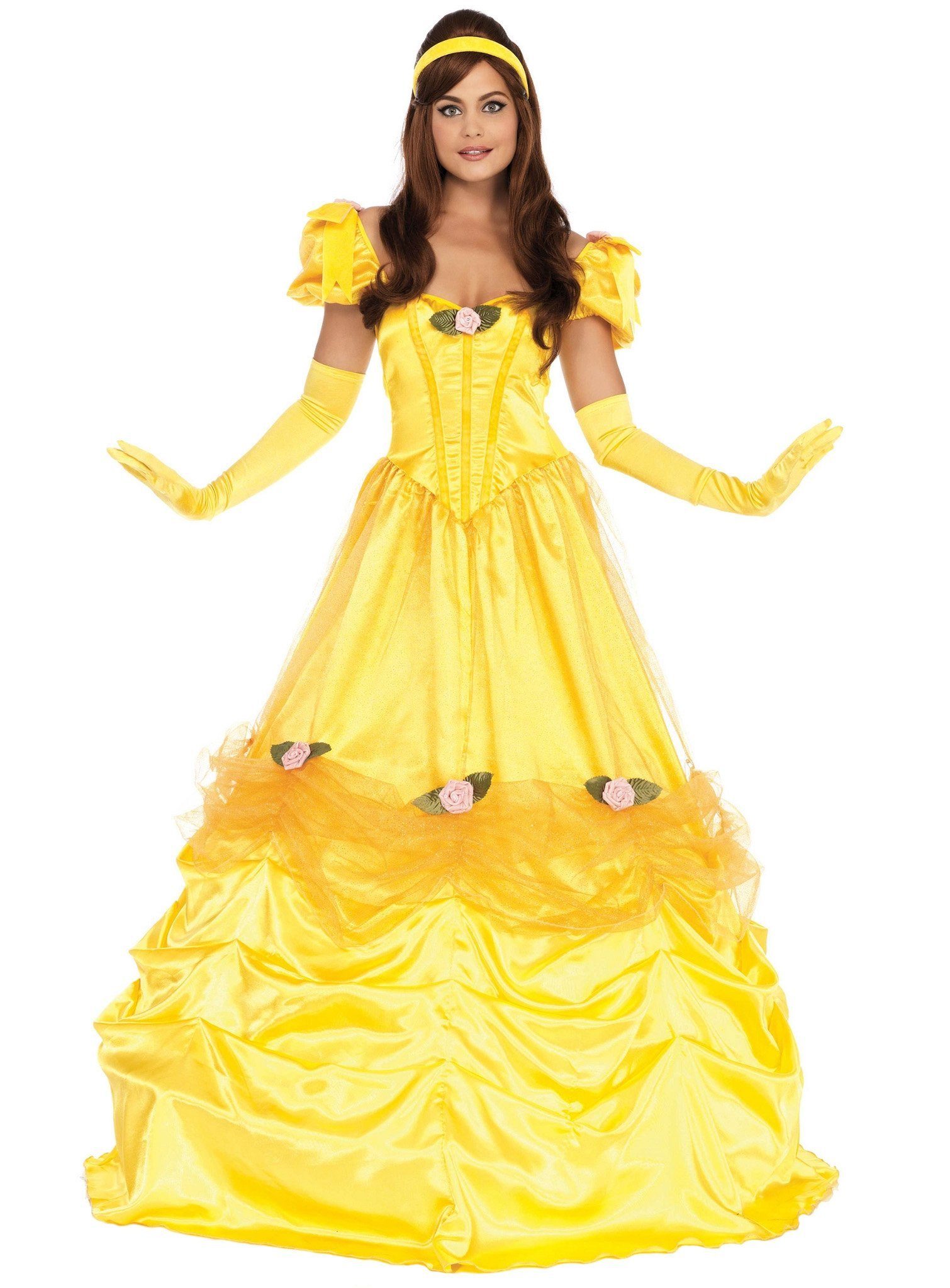 Leg Avenue Kostüm Bezaubernde Belle Kostüm, Berauschendes Ballkleid für die märchenhafte Beauty