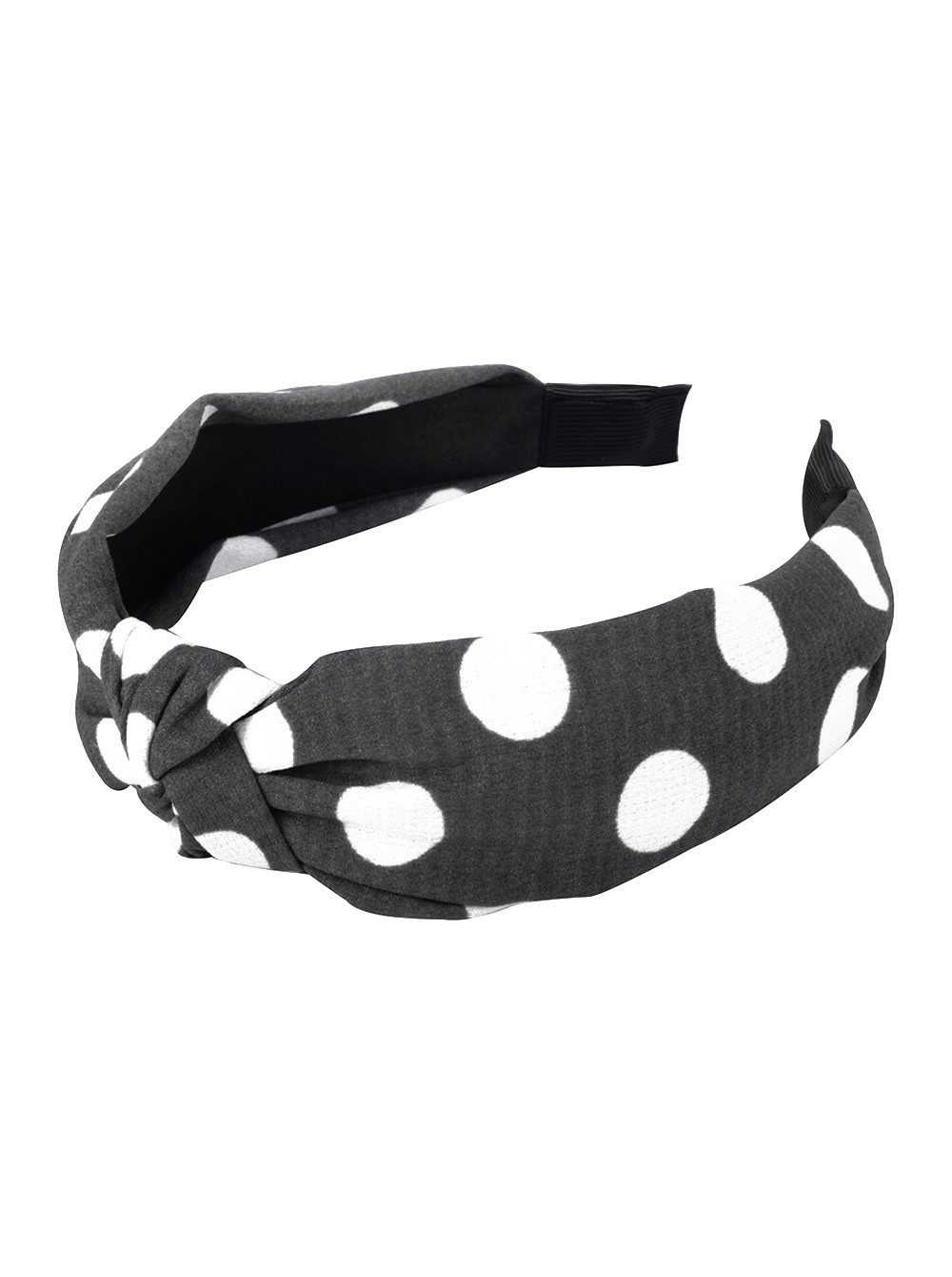 Haarreif Haarreif mit Knoten und Punkte Muster