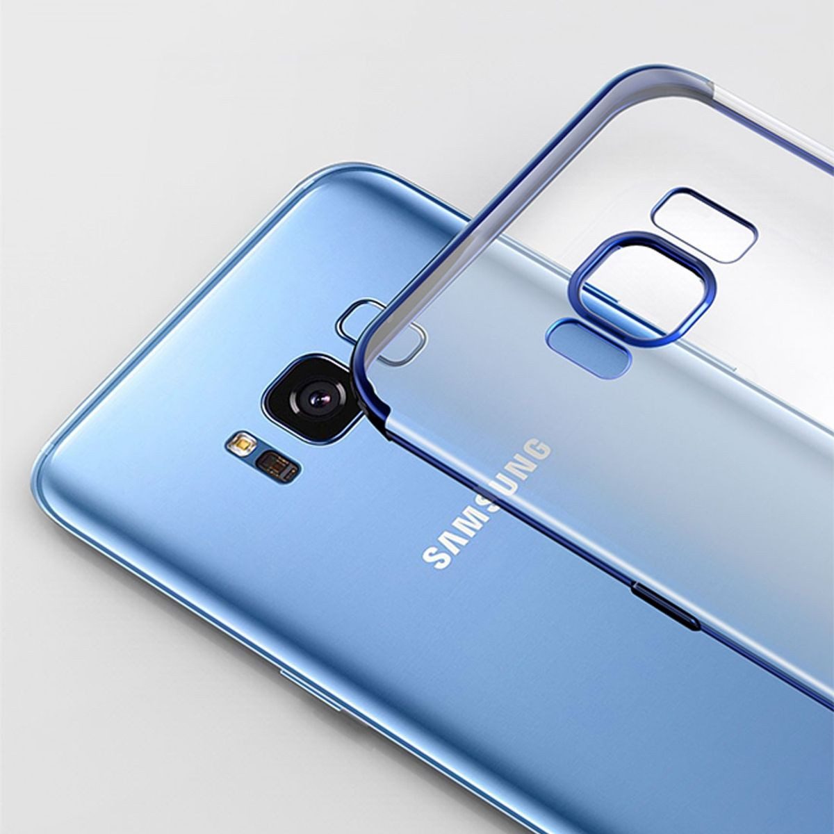König Design Handyhülle Samsung Galaxy S8, Samsung Galaxy S8 Handyhülle Backcover Schwarz