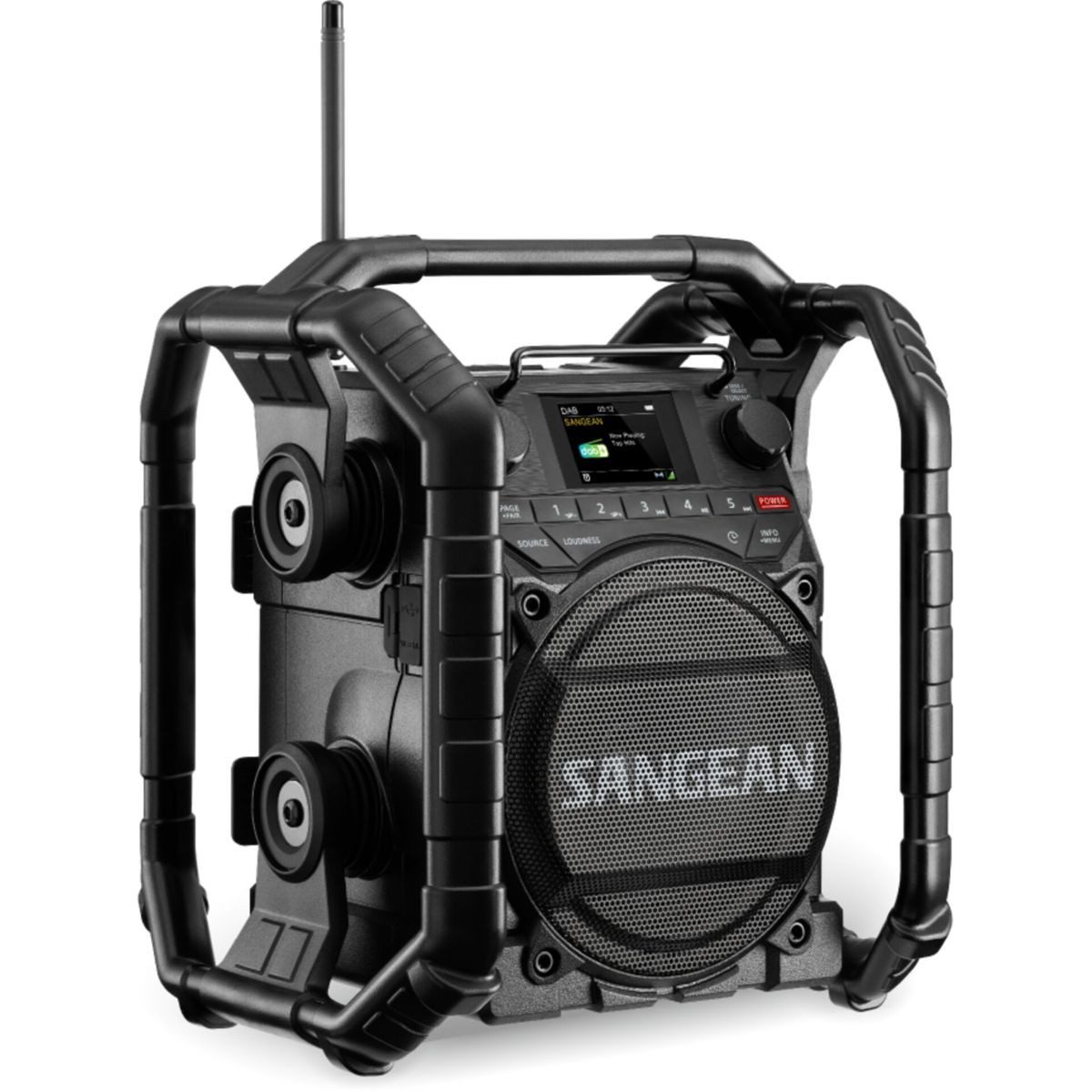 Sangean U-4X Black Baustellenradio
