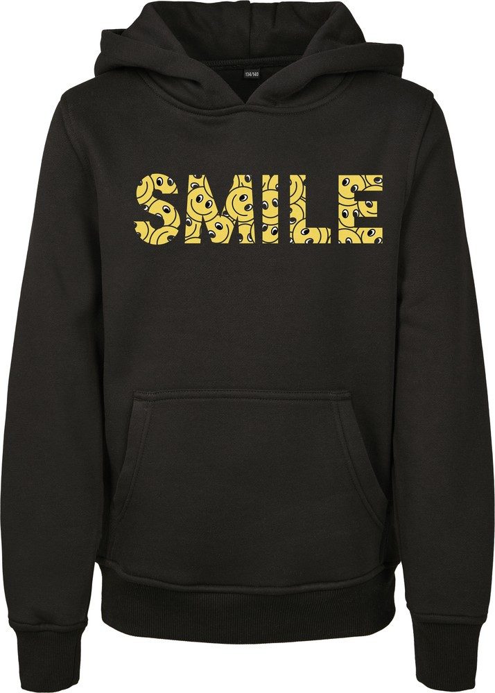 Kapuzensweatshirt MisterTee Herren Kids Yellow Smile Box Hoody