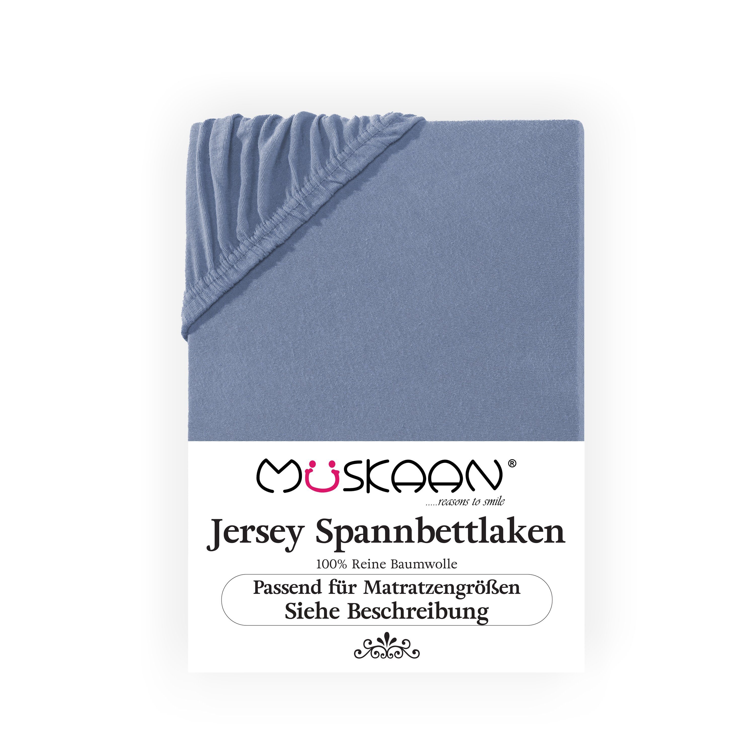 Müskaan Spannbettlaken 180x200 - 200x220 Boxspringbett günstig online kaufen