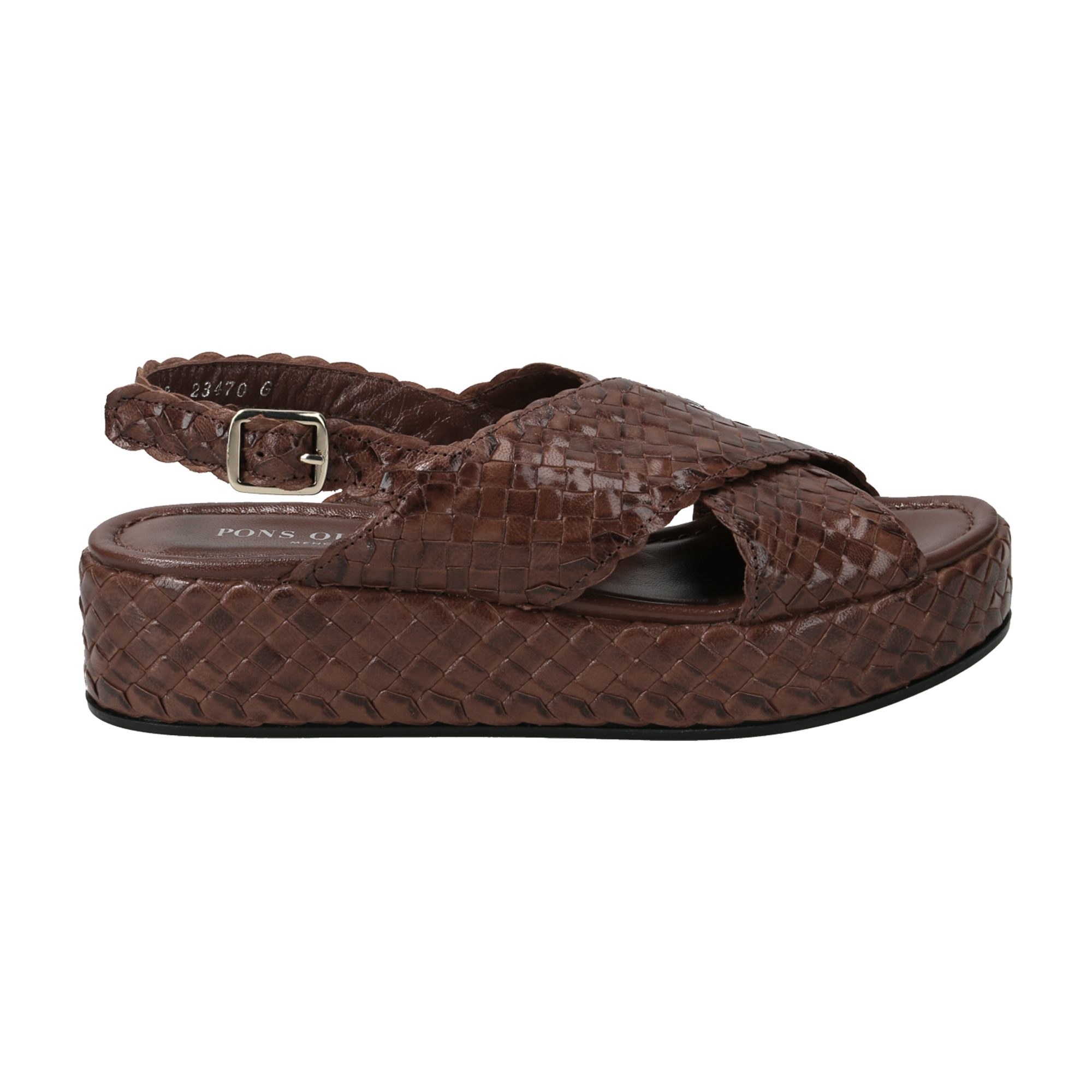 Pons Quintana Pons Quintana 9806.000 CAOBA, Sandaletten, Braun, Damen Sandalette