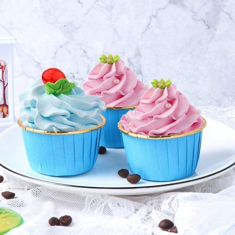 Jormftte Aluminiumfolie Cupcake,Einweggeschirr Cakepop-Maker