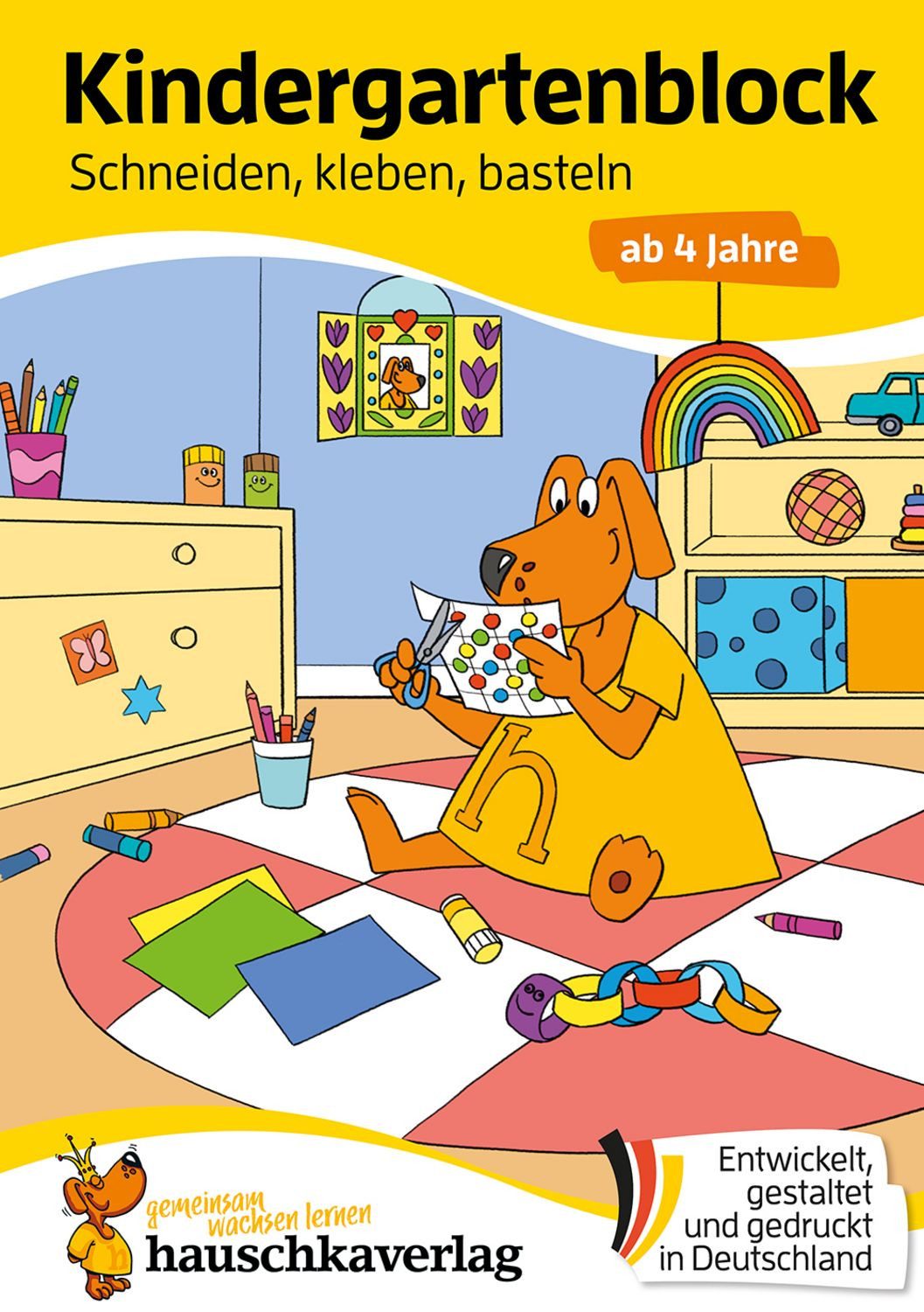 Kindergartenblock ab 4 Jahre - Schneiden, kleben, basteln / Ulrike Maier