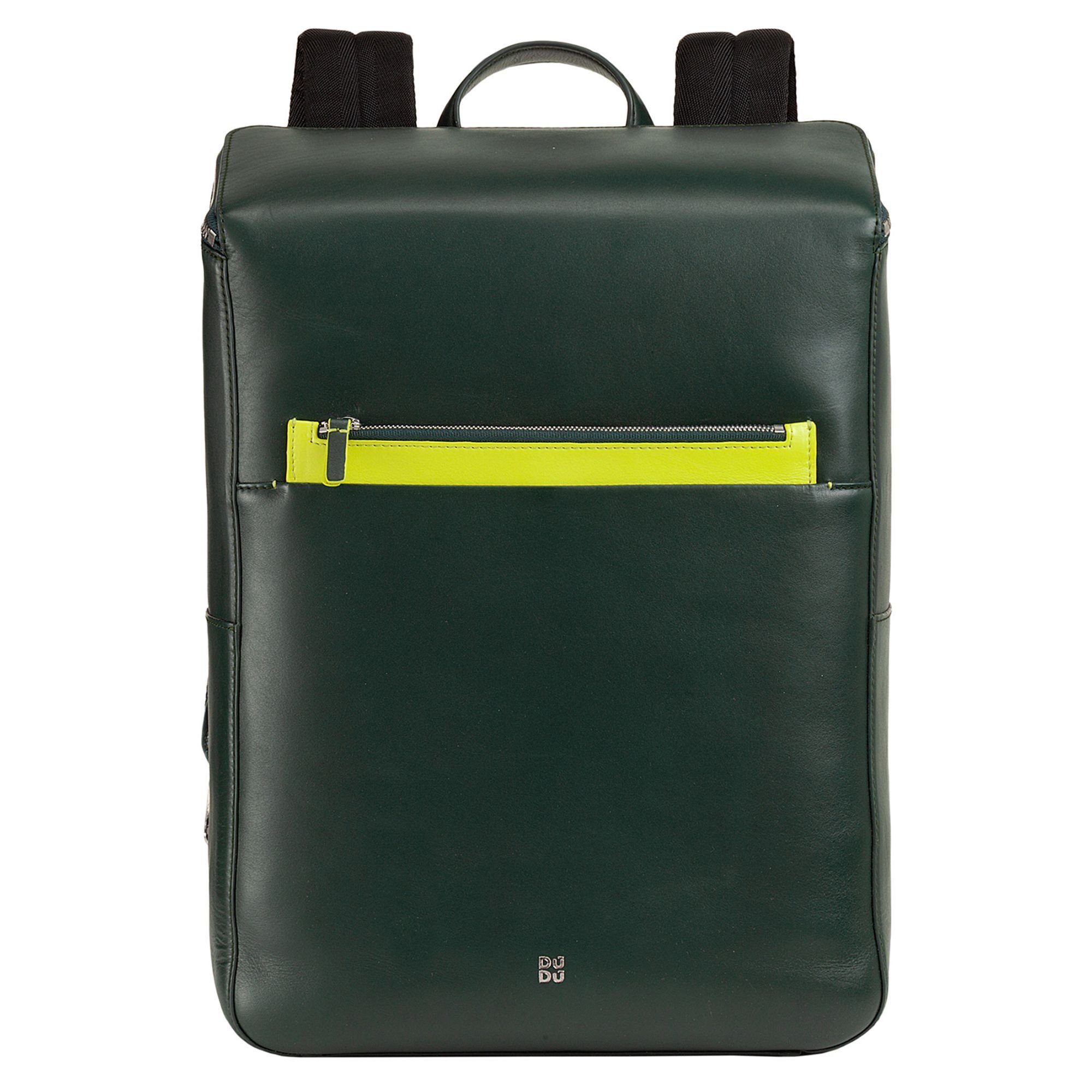 DuDu Rucksack, Leder mangrove