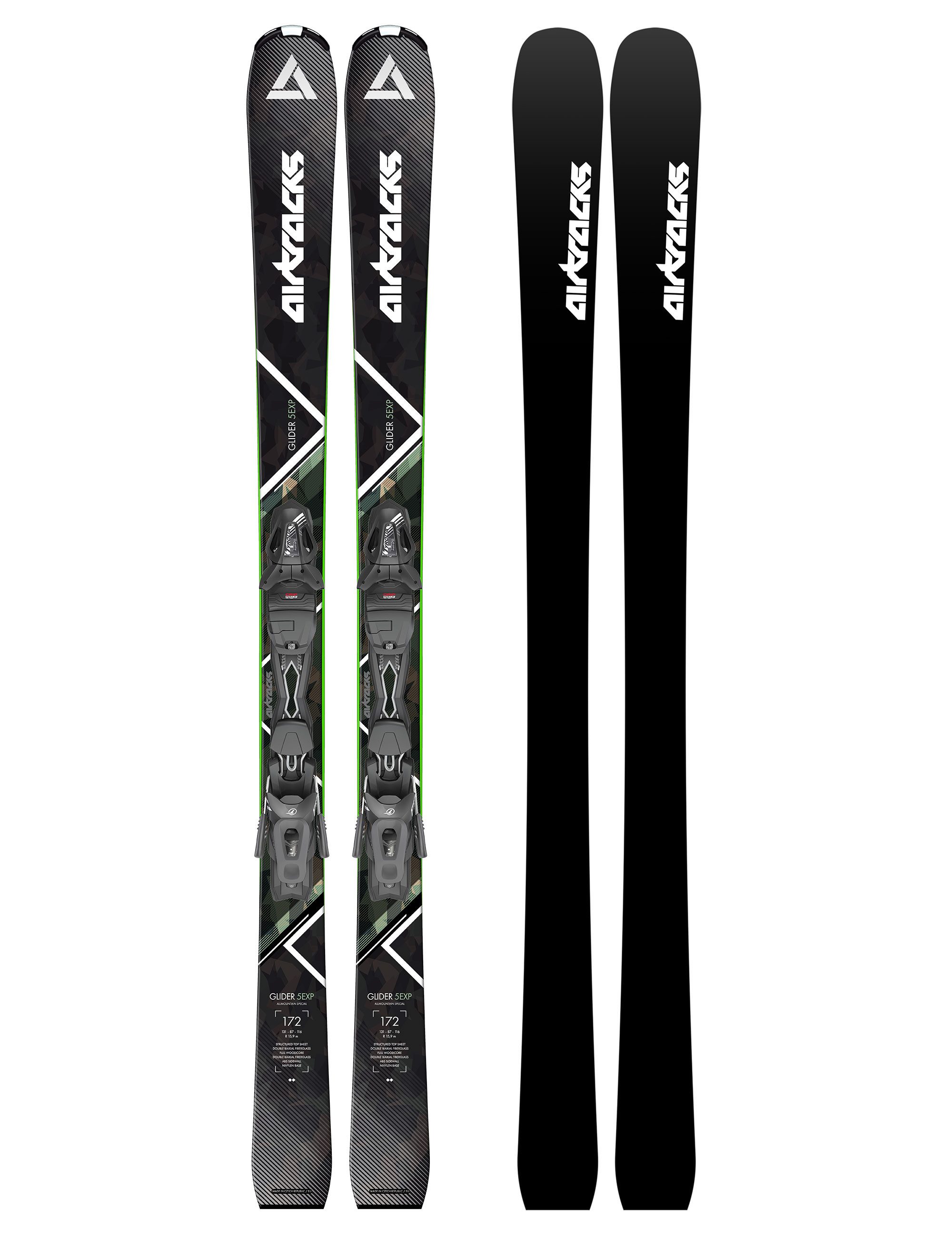 Airtracks Ski Airtracks Savage Pro Wide Allmountain Ski mit Bindung Tyrolia PR 11 GW, Ski Längen 172cm, 182cm - Modell 2025