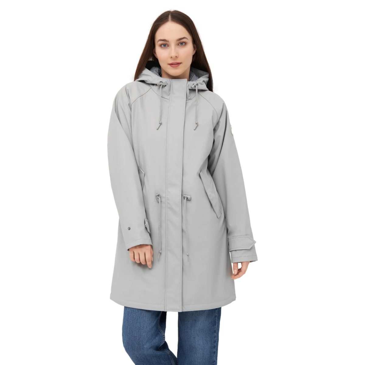 Derbe Regenjacke Derbe Friese Traveby Fisher Damen Regenmantel günstig online kaufen