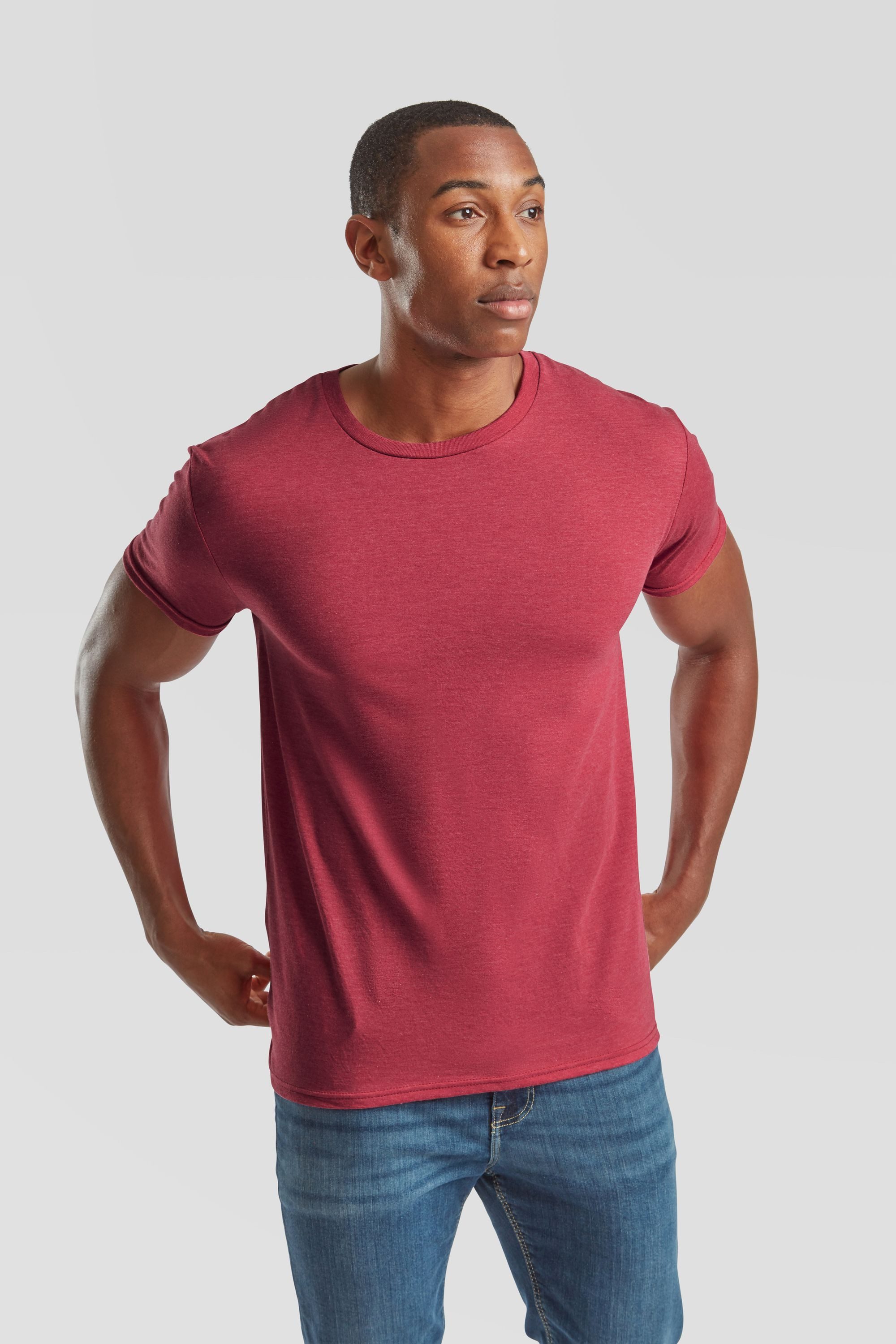 Fruit of the Loom Rundhalsshirt Iconic 150 T-Shirt – Bild 3 von 5