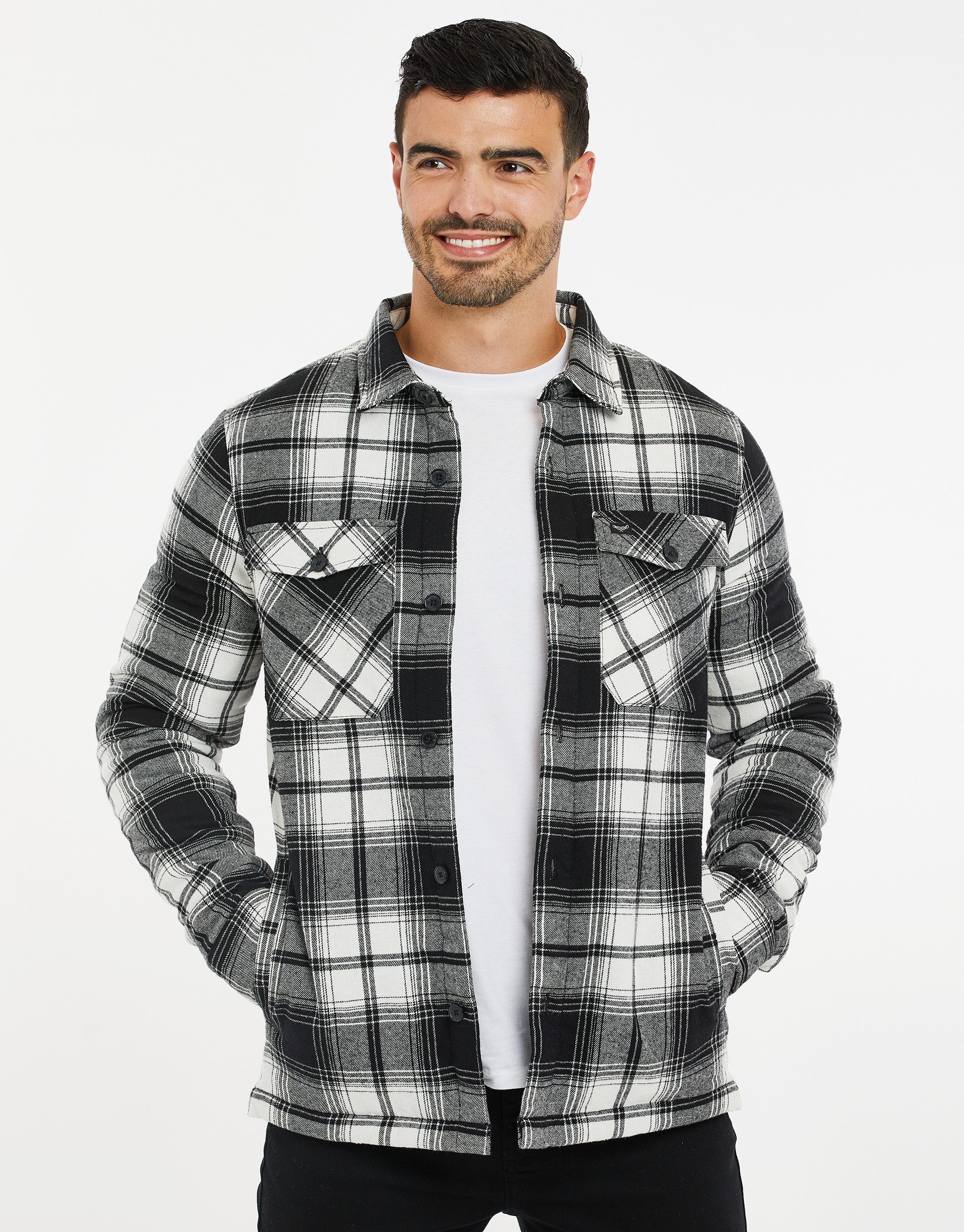 Threadbare Kurzarmhemd mit tollem Karo-Muster günstig online kaufen