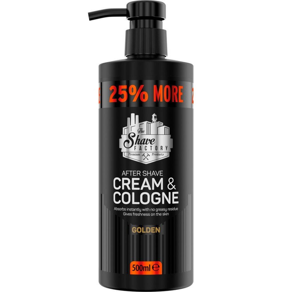 My Basic After-Shave The Shave Factory Cream & Cologne 2in1 500ml Golden