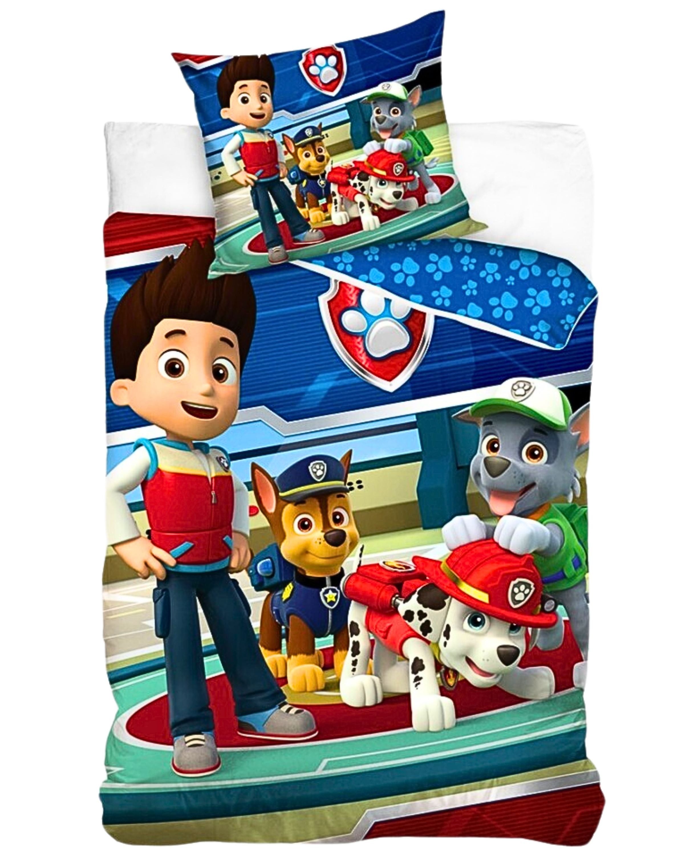 PAW PATROL Kinderbettwäsche, Baumwolle, 2 teilig, günstig online kaufen