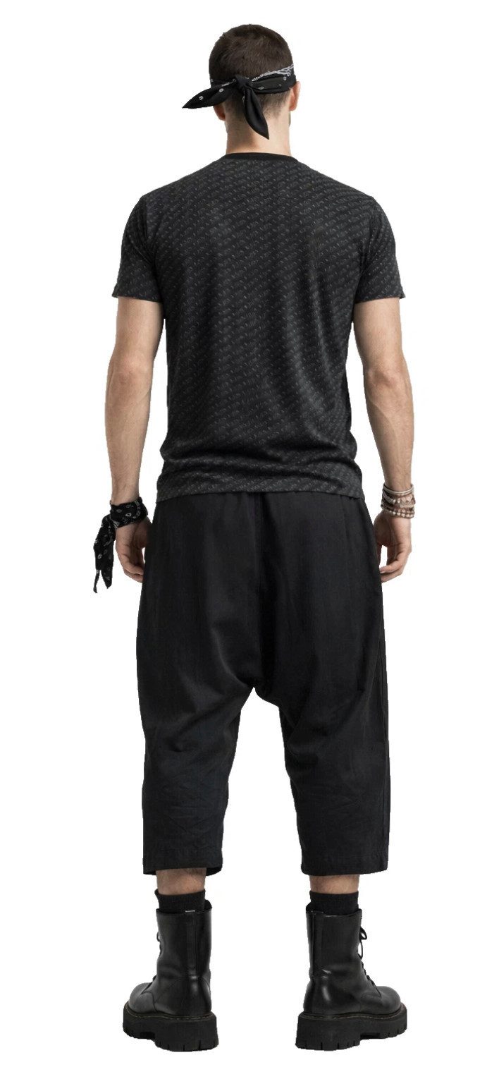 PHILIPP PLEIN T-Shirt Herren Multi Logo Slim fit Skull Tee mit Doppelnadelstich Säume Verpackt in einer box mit Python-Optik-Druck