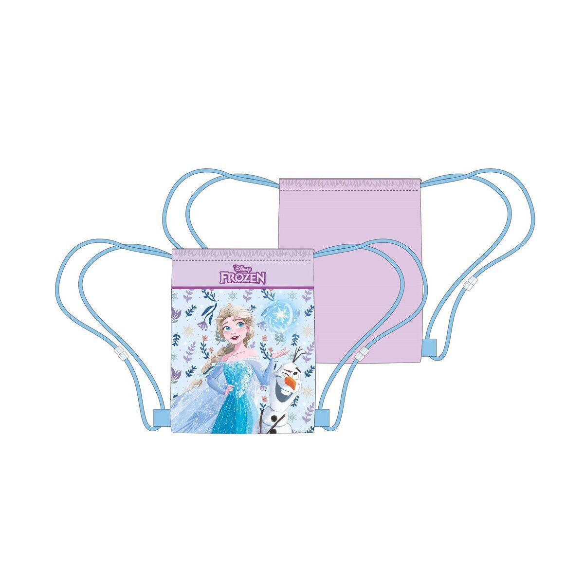 Disney Turnbeutel Frozen Sparkle Sporttasche 40cm Kinder Tasche Disney Elsa (1-tlg)